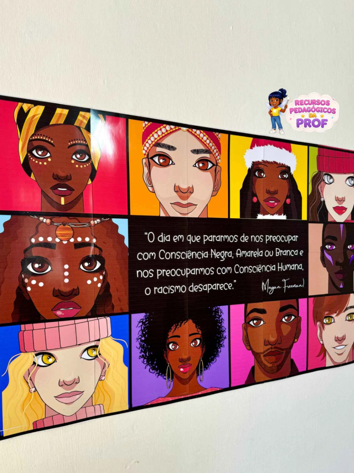 Imagem da galeria 2 de Painel Consciência Negra - Arquivo Digital em PDF