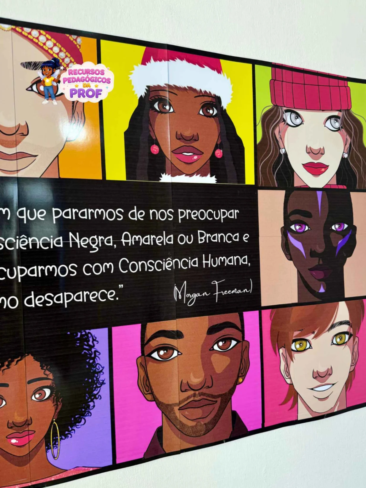 Imagem da galeria 1 de Painel Consciência Negra - Arquivo Digital em PDF