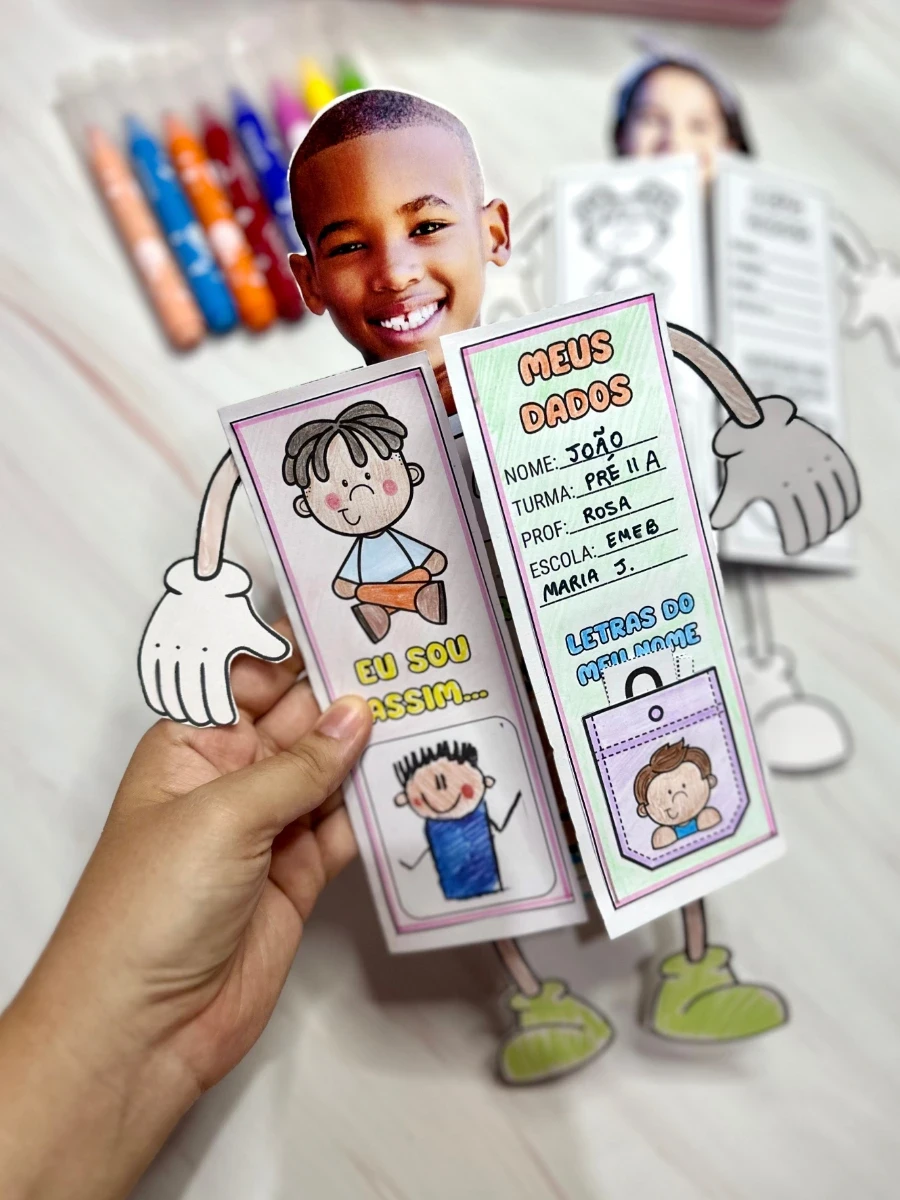 Atividade Identidade Educação Infantil – Eu Sou Assim