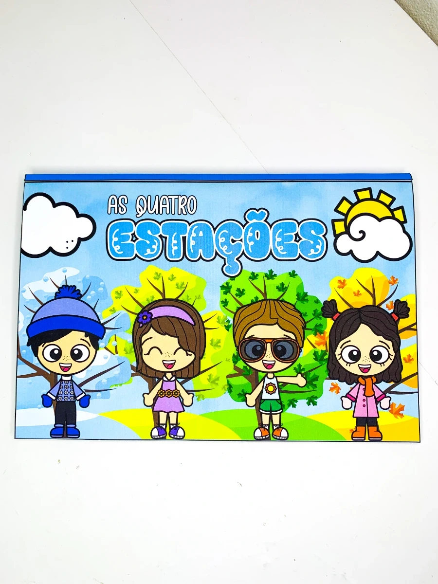 Livro 3D As Quatro Estações do Ano – Recurso Lúdico para Educação Infantil