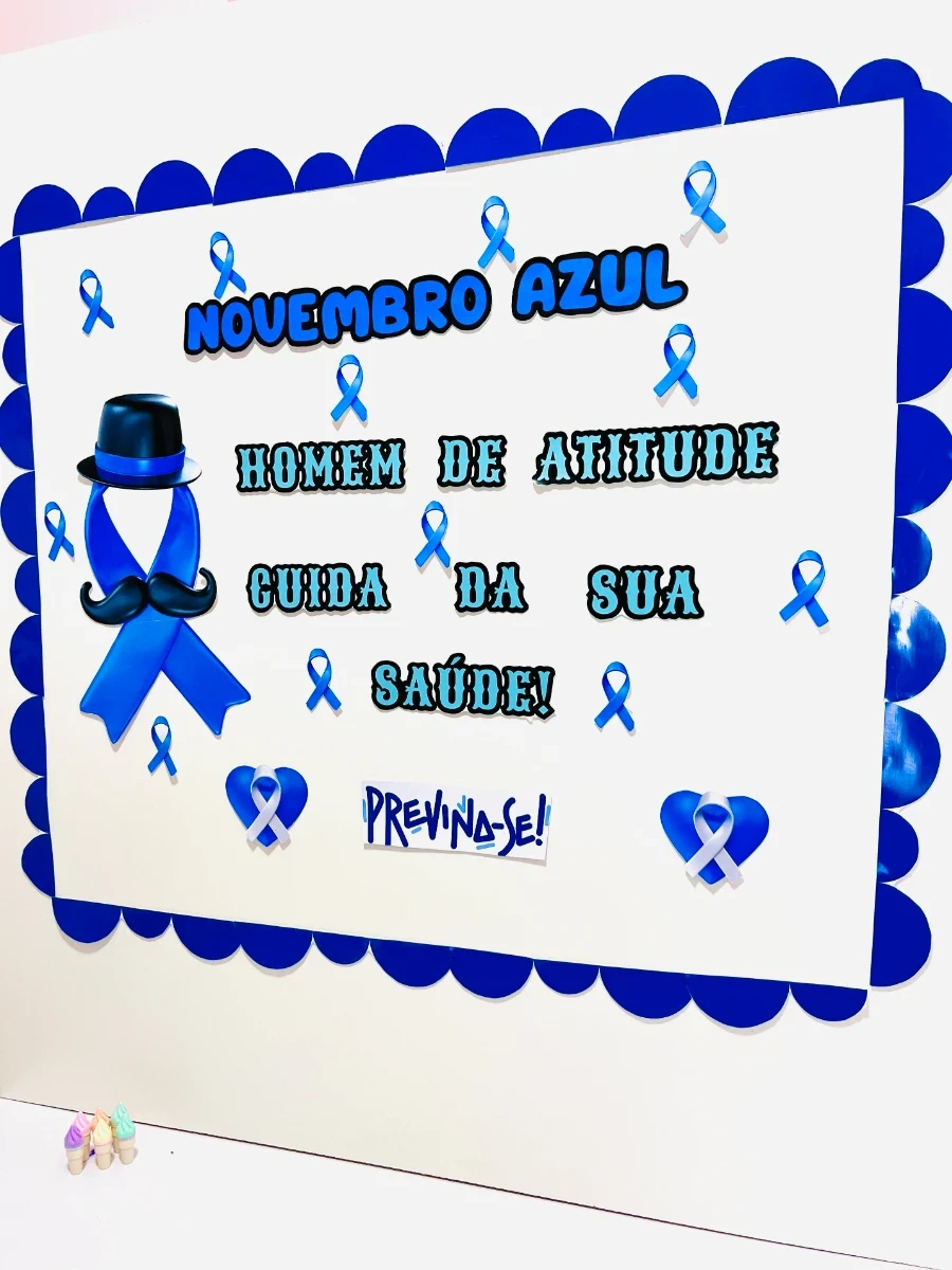 Novembro Azul na Escola – Painel para Imprimir