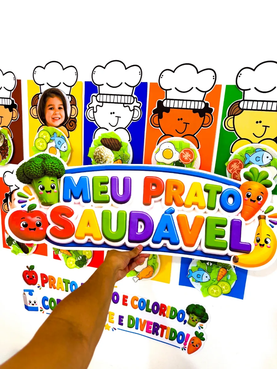 Imagem da galeria 3 de Atividade: Alimentação Saudável Educação Infantil