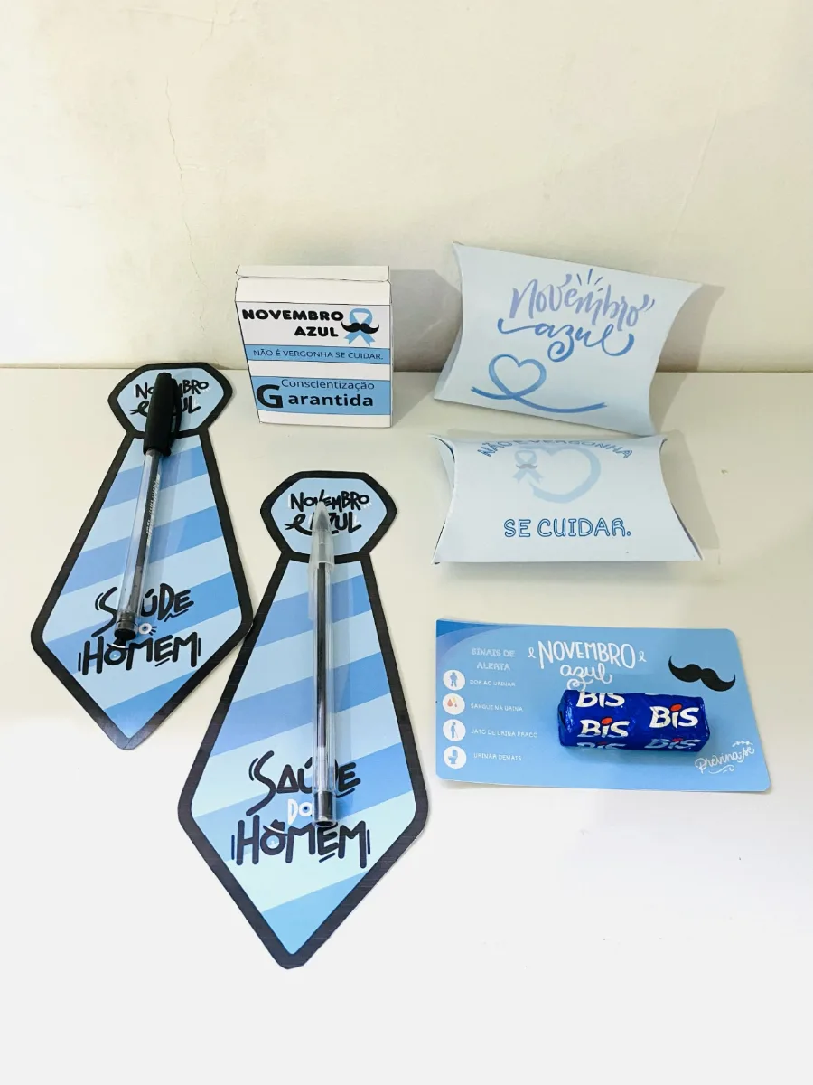 Imagem da galeria 3 de Novembro Azul: Lembrancinhas para Campanha de Conscientização