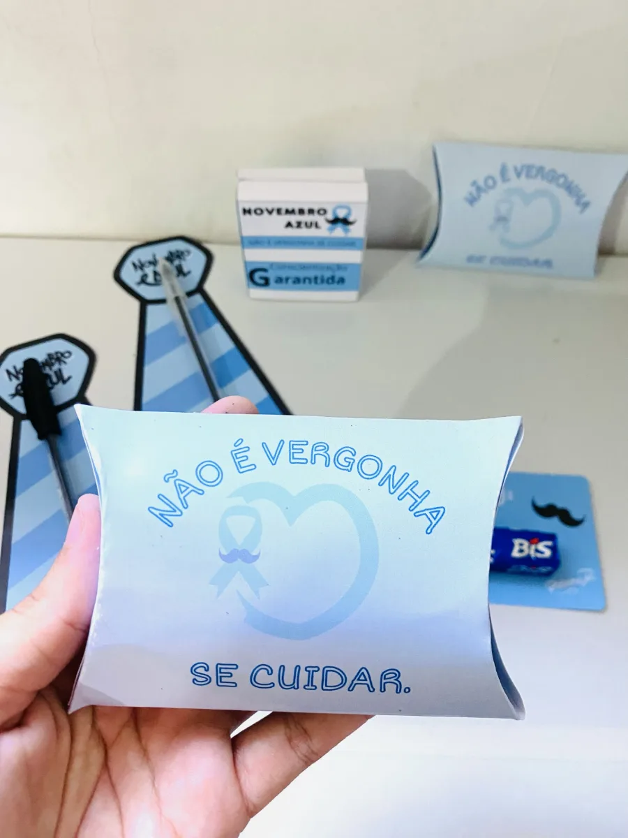 Imagem da galeria 2 de Novembro Azul: Lembrancinhas para Campanha de Conscientização