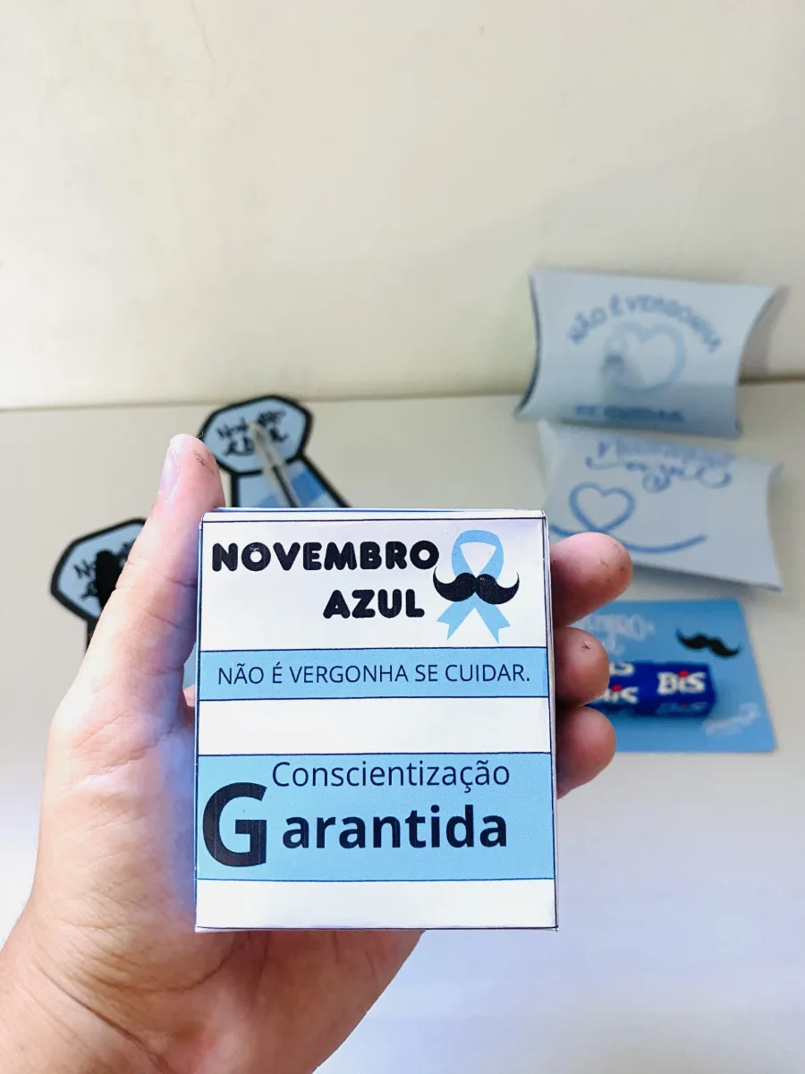 Imagem da galeria 1 de Novembro Azul: Lembrancinhas para Campanha de Conscientização
