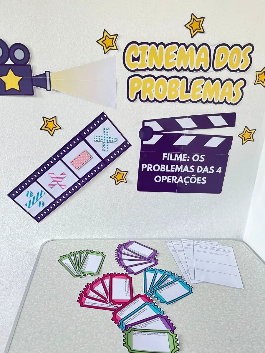 Capa de Painel Cinema dos Problemas! 🎥🍿