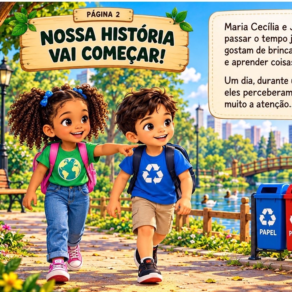 Imagem da galeria 1 de Livro Infantil Meio Ambiente e Reciclagem – A Turma da Reciclagem