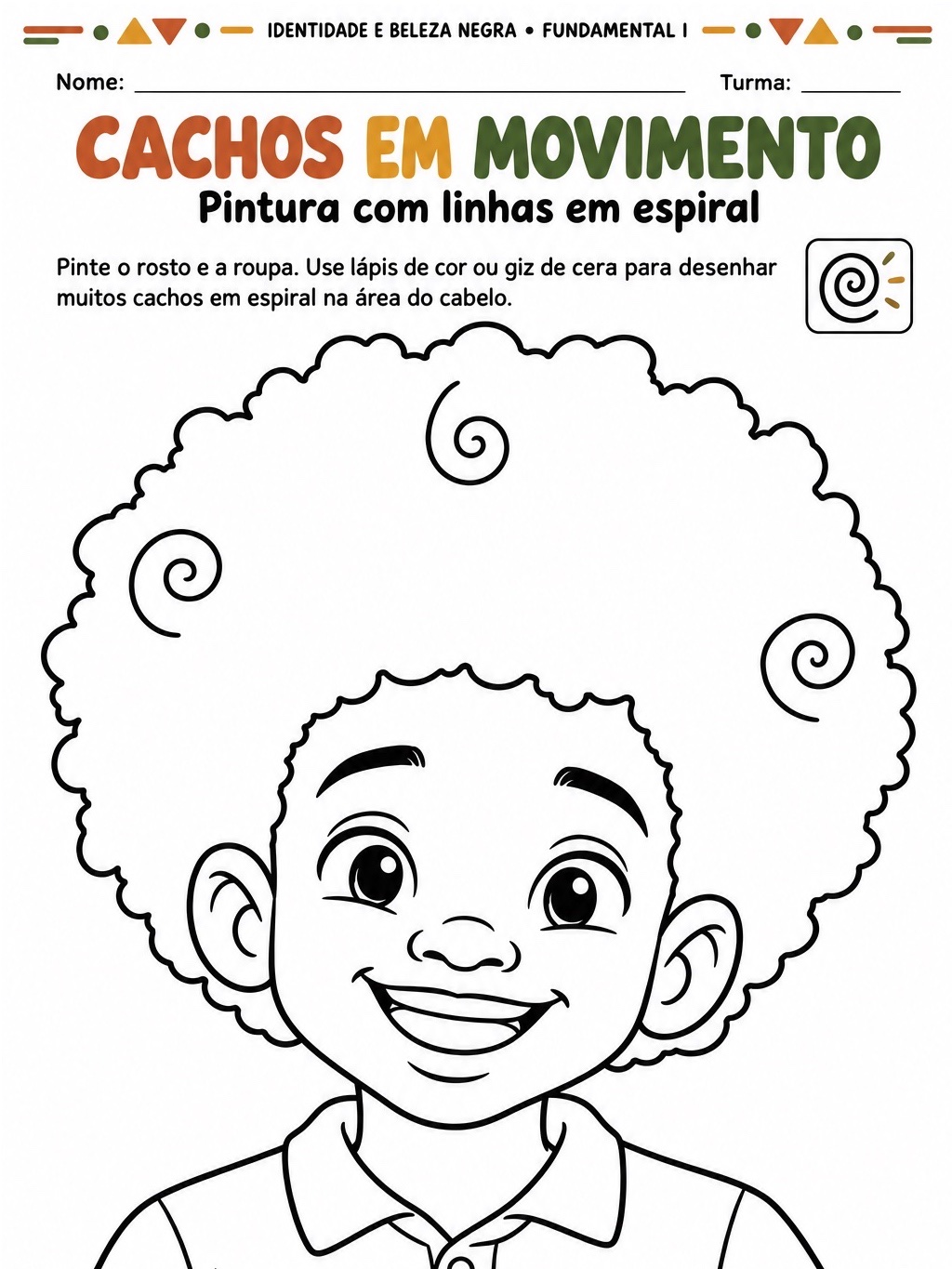 Imagem da galeria 2 de Consciência Negra: 5 Atividades de Pintura e Colagem – Fundamental 1