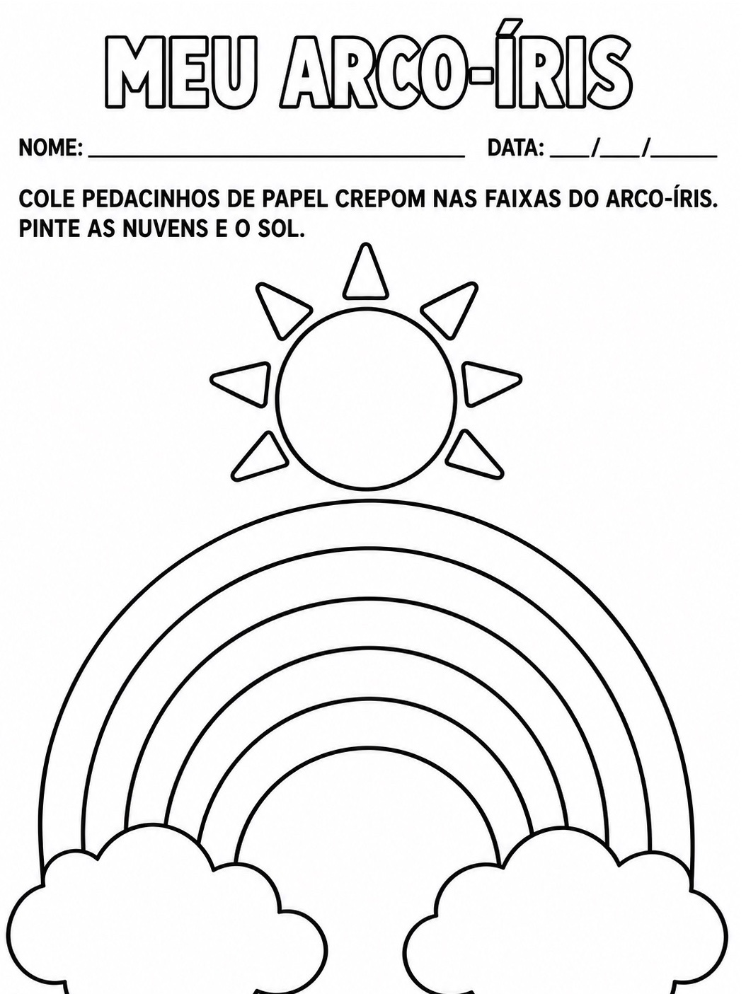 Imagem da galeria 1 de Atividades de Colagem com Papel Crepom e Pintura – Fundamental I