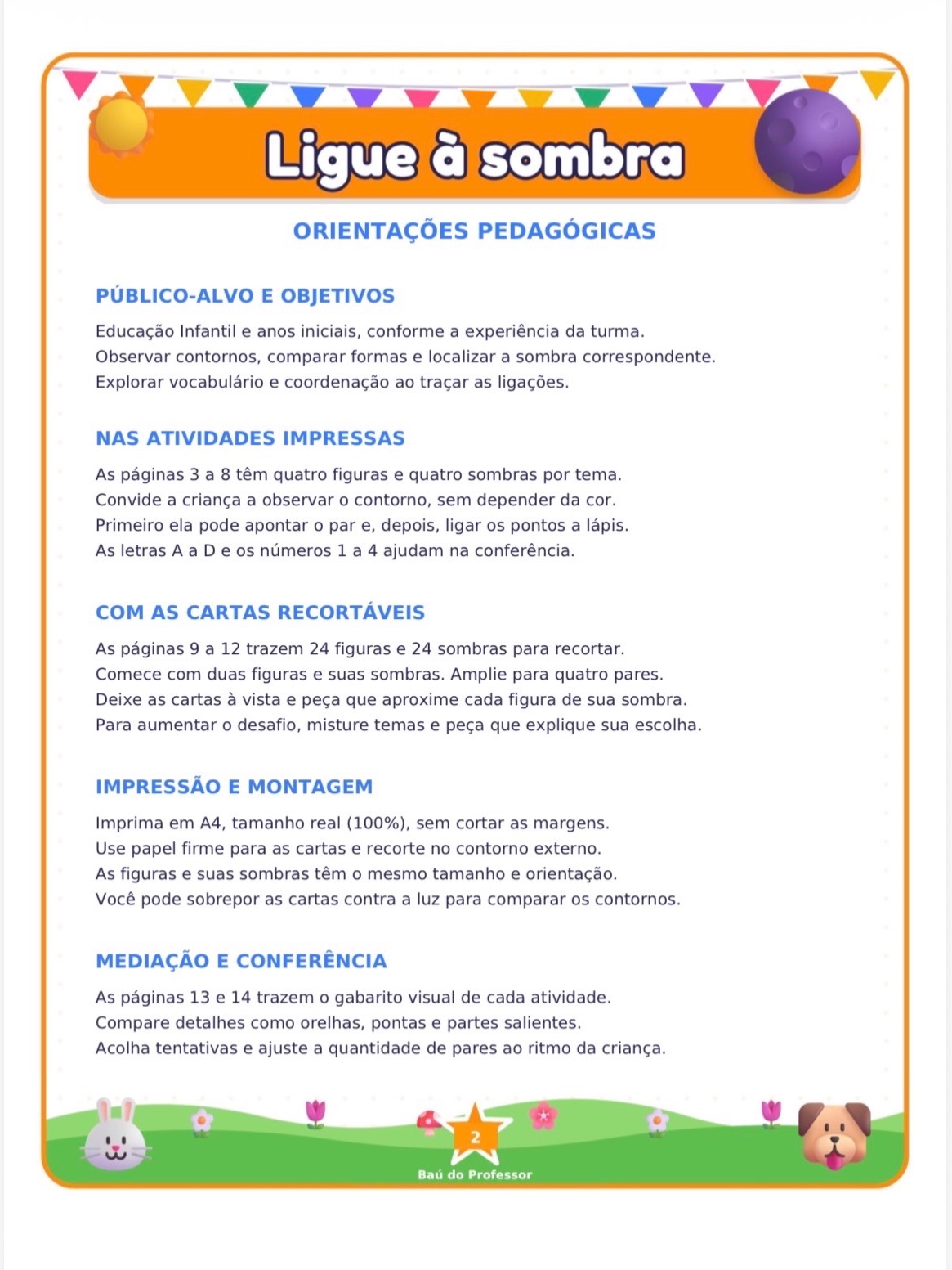 Imagem da galeria 1 de Ligue à Sombra para Imprimir — 6 Atividades e 48 Cartas PDF