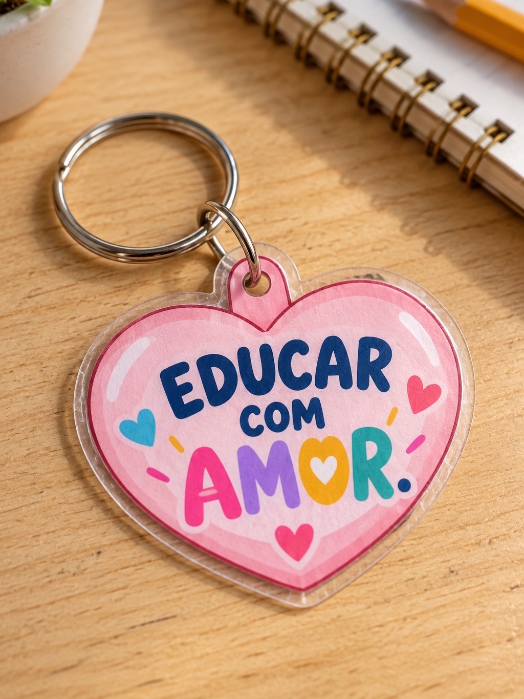 Imagem da galeria 3 de Chaveiros Dia dos Professores para Imprimir – 16 Modelos