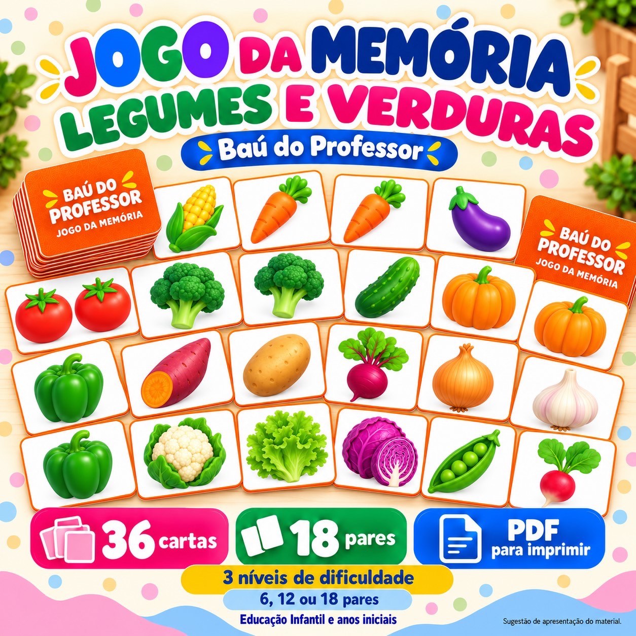 Imagem da galeria 2 de Kit de Jogos Pedagógicos para Imprimir — 16 Materiais em PDF |