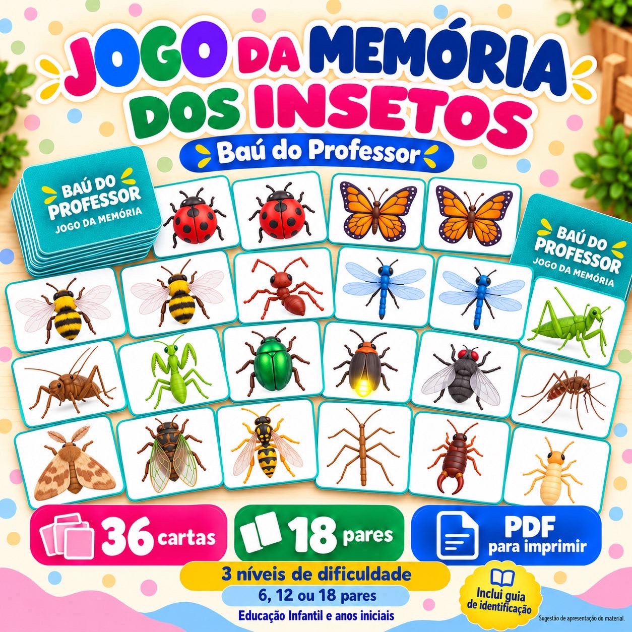 Imagem da galeria 3 de Kit de Jogos Pedagógicos para Imprimir — 16 Materiais em PDF |