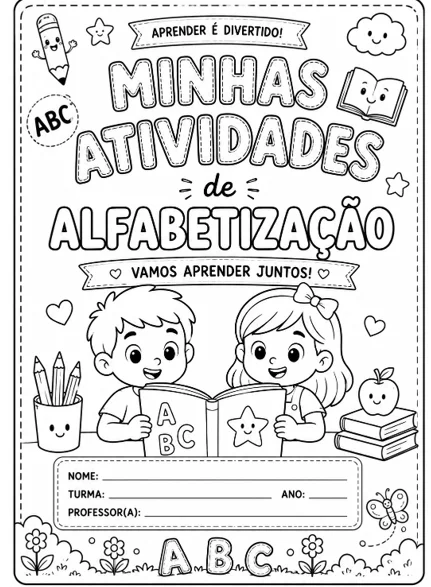 Imagem da galeria 1 de Alfabetização-Atividades de Leitura, Escrita e Consciência Fonológica