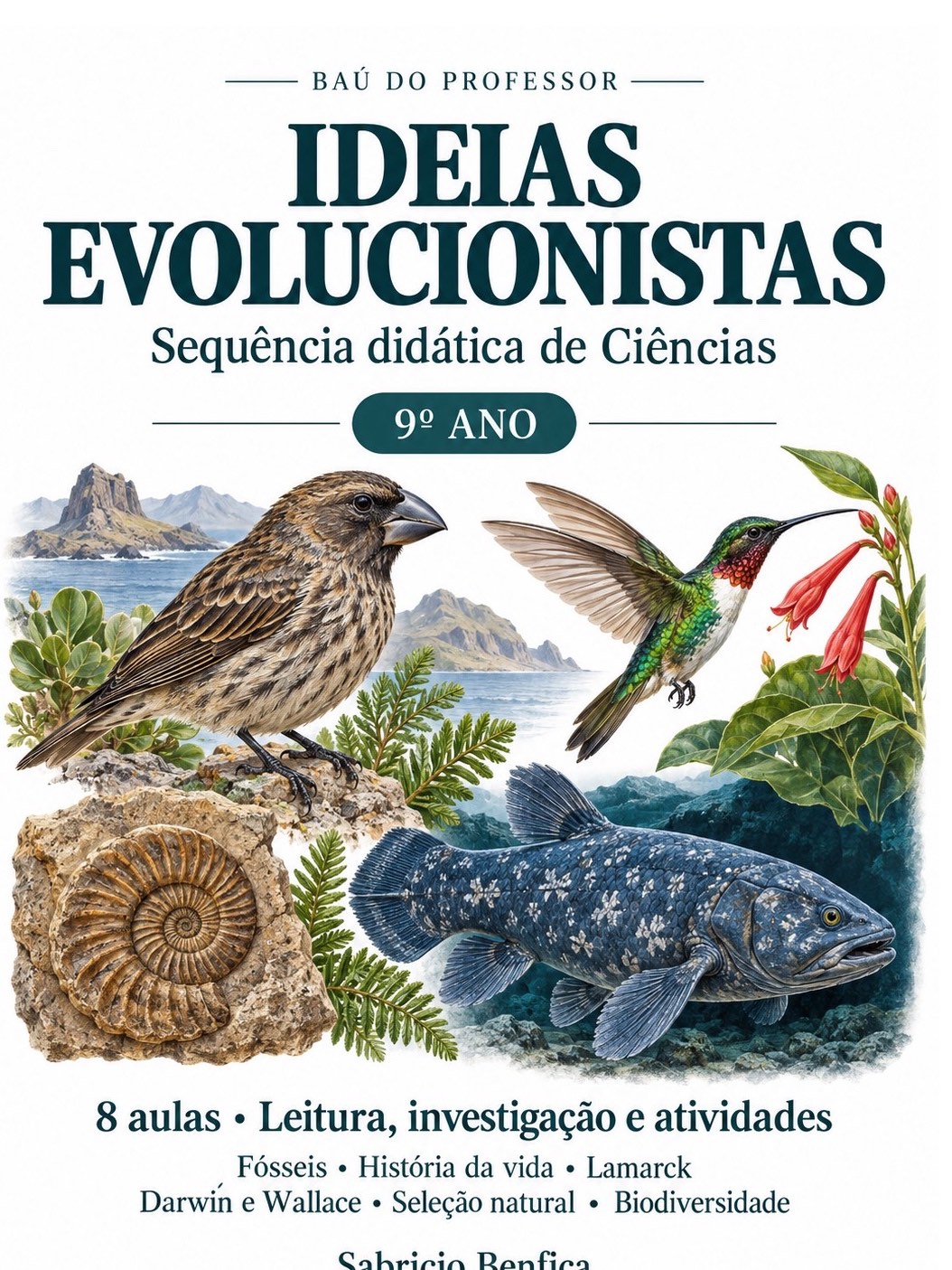 Capa de Ideias Evolucionistas: Sequência Didática de Ciências