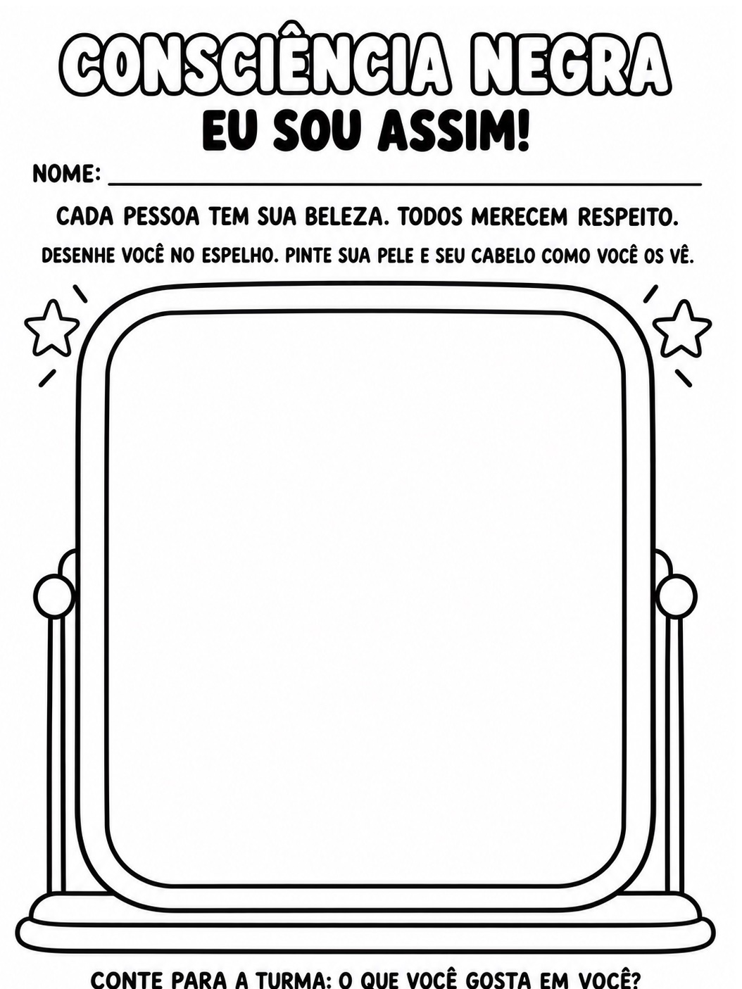 Imagem da galeria 1 de Atividades de Consciência Negra para Educação Infantil | 4 e 5 Anos