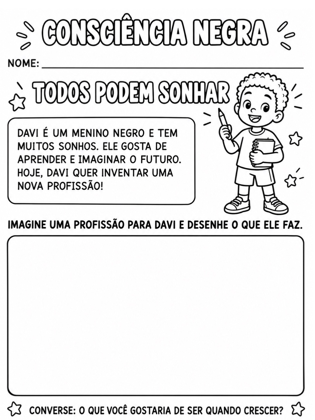 Imagem da galeria 3 de Atividades de Consciência Negra para Educação Infantil | 4 e 5 Anos