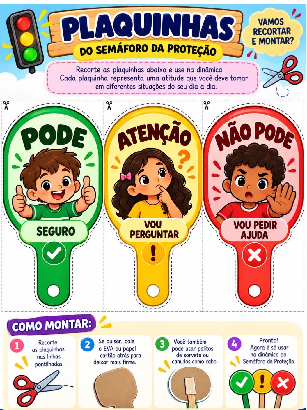 Imagem da galeria 2 de Semáforo da Proteção: Educação Sexual e Autoproteção Infantil