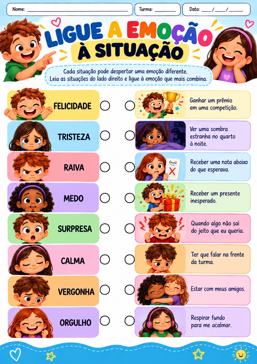 Imagem da galeria 2 de Emoções em Ação: 5 Atividades sobre Emoções + Certificado