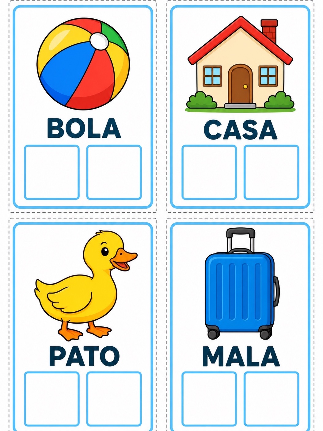 Imagem da galeria 1 de Jogo de Alfabetização com Sílabas Simples | Formar Palavras em PDF