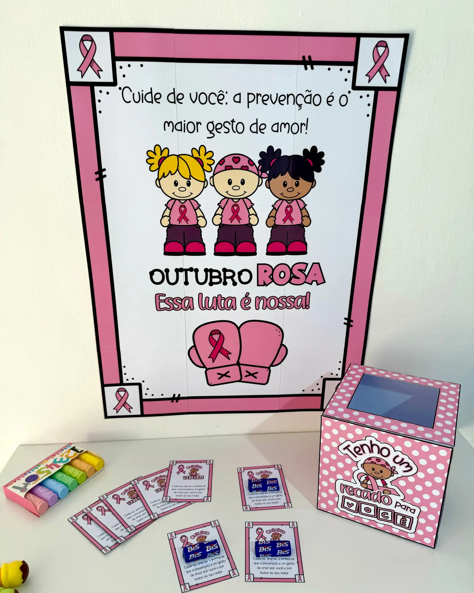 Capa de Kit Outubro Rosa – Atividades para Imprimir