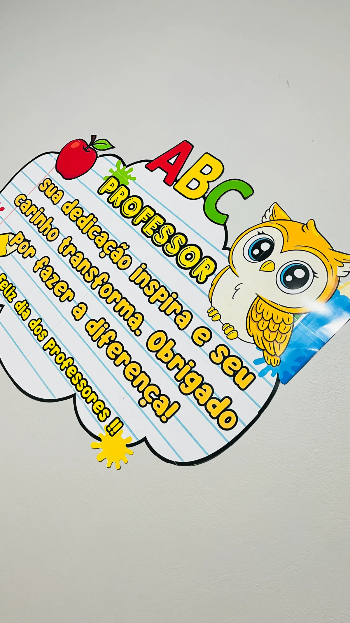 Imagem da galeria 1 de Painel Dia dos Professores ABC – PDF para Imprimir