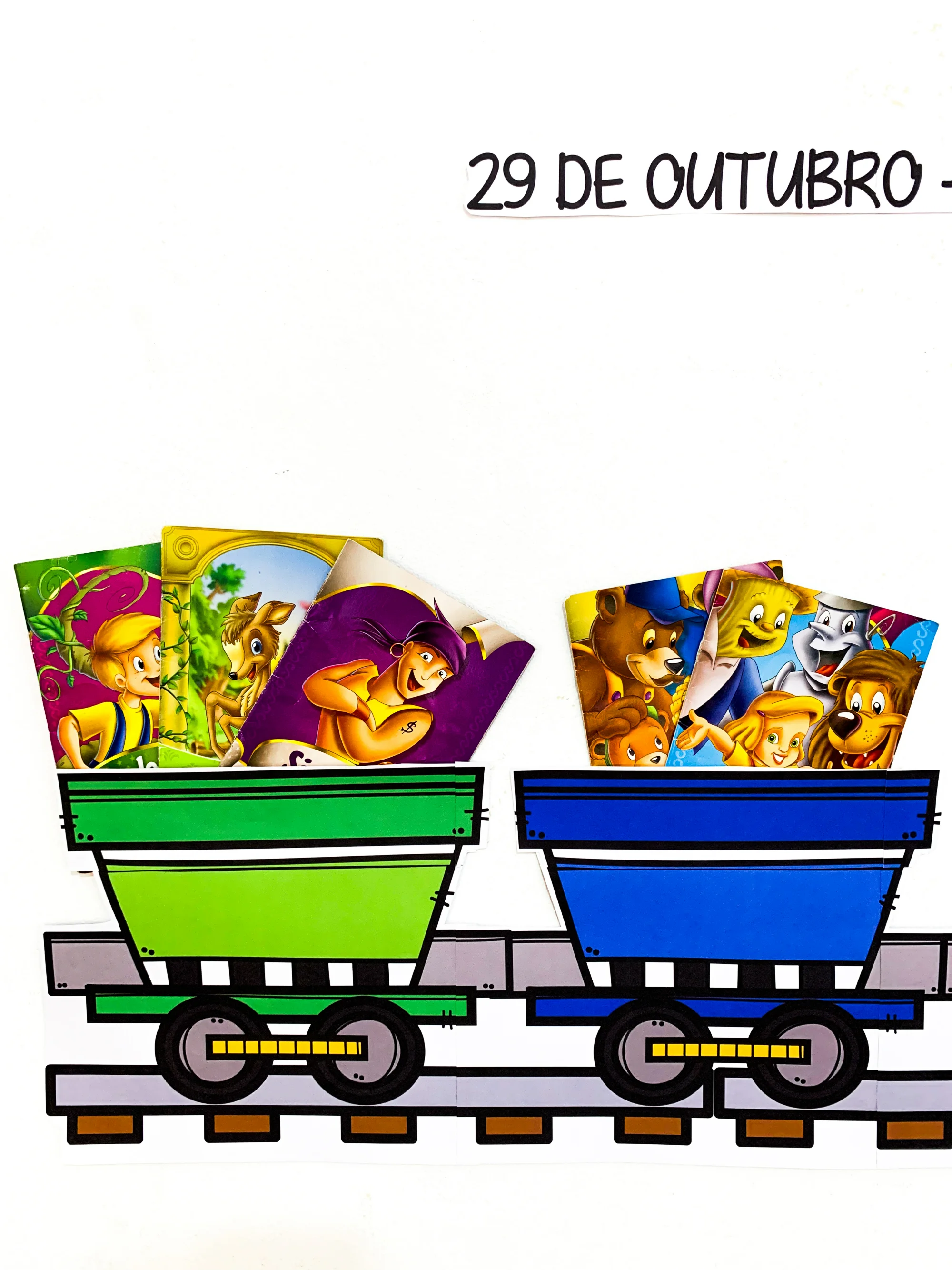 Imagem da galeria 1 de Painel Dia Nacional do Livro para Educação Infantil e 1º Ano