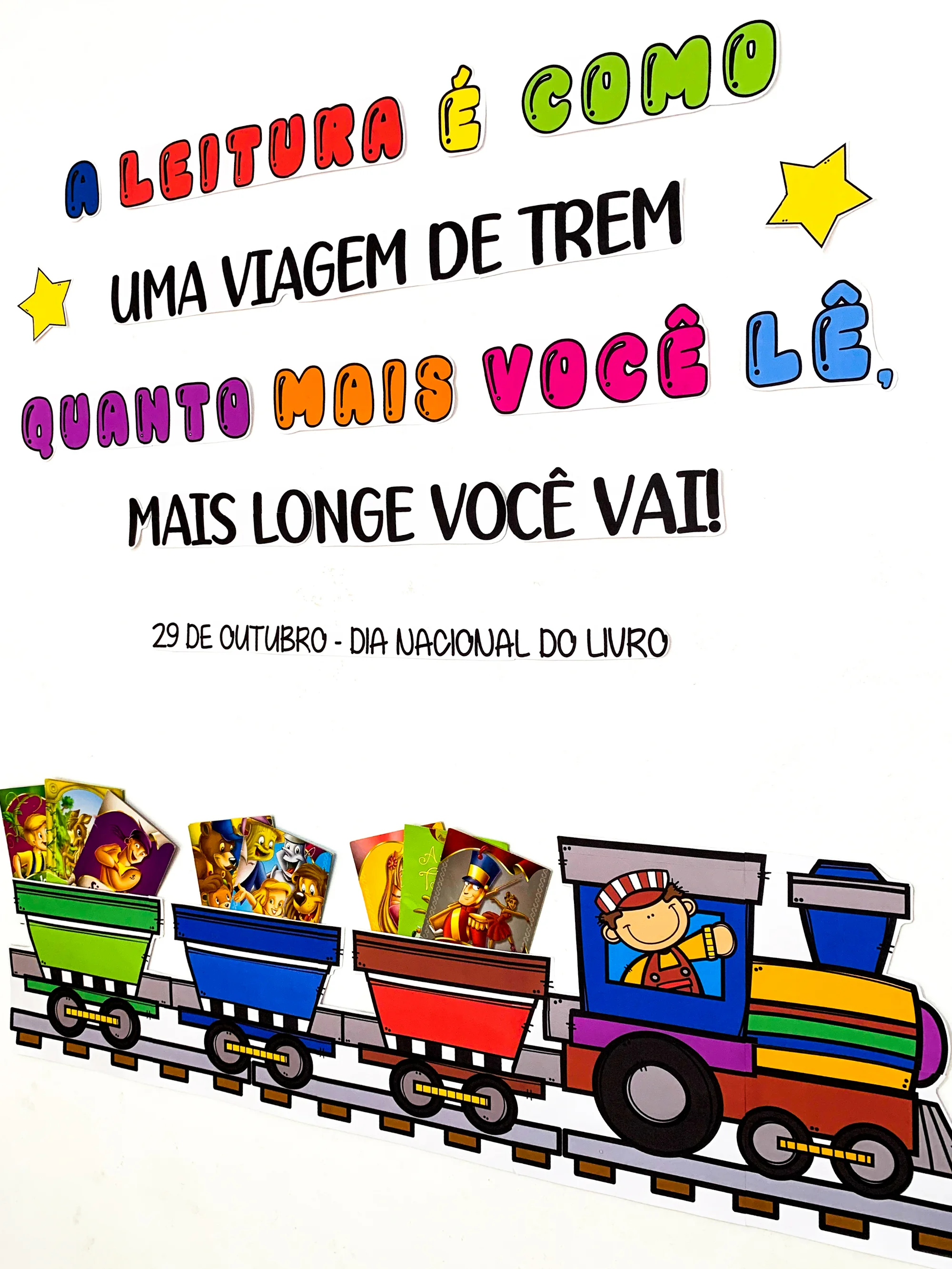 Imagem da galeria 2 de Painel Dia Nacional do Livro para Educação Infantil e 1º Ano