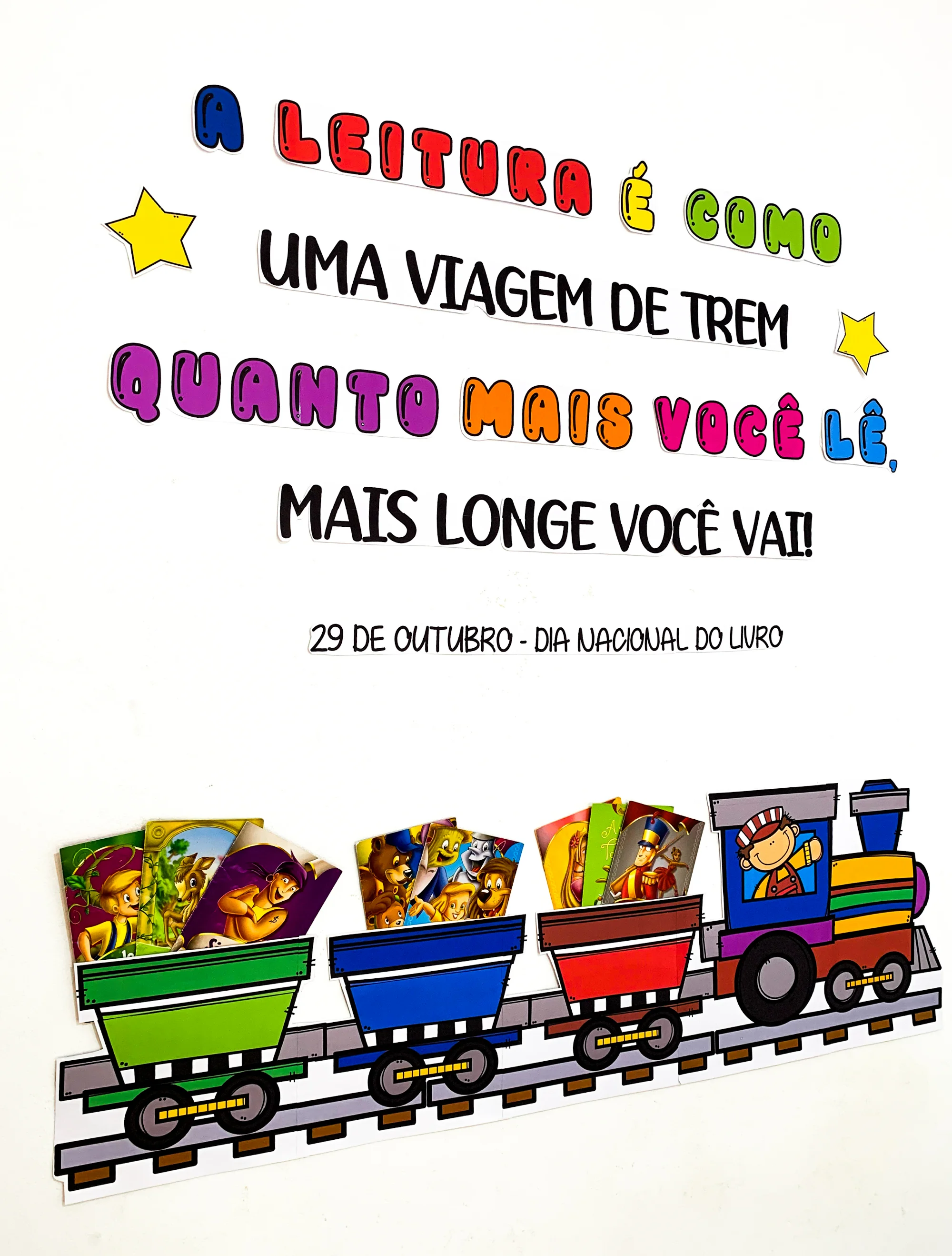 Imagem da galeria 3 de Painel Dia Nacional do Livro para Educação Infantil e 1º Ano