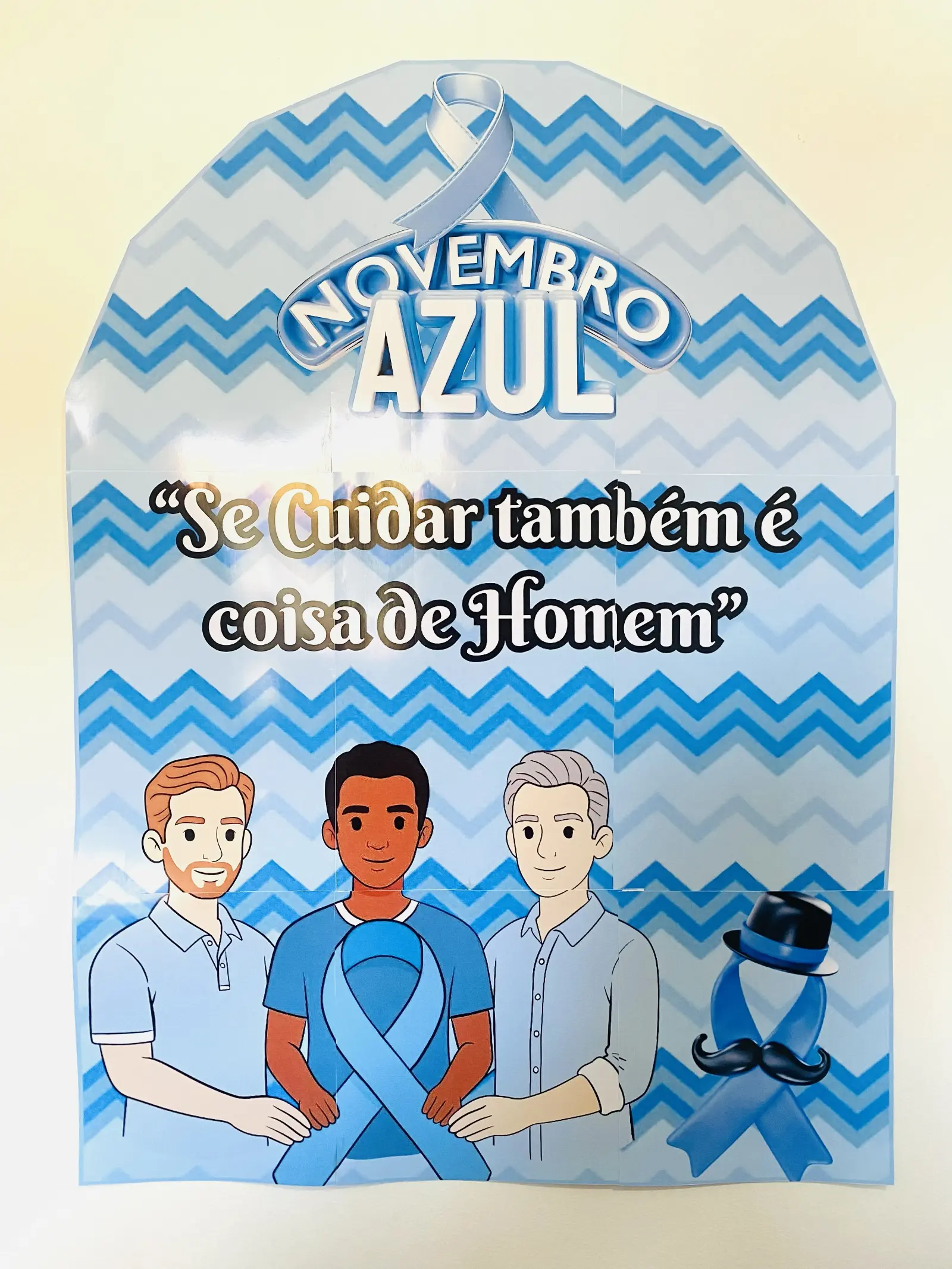 Imagem da galeria 1 de Painel novembro azul – PDF para Imprimir