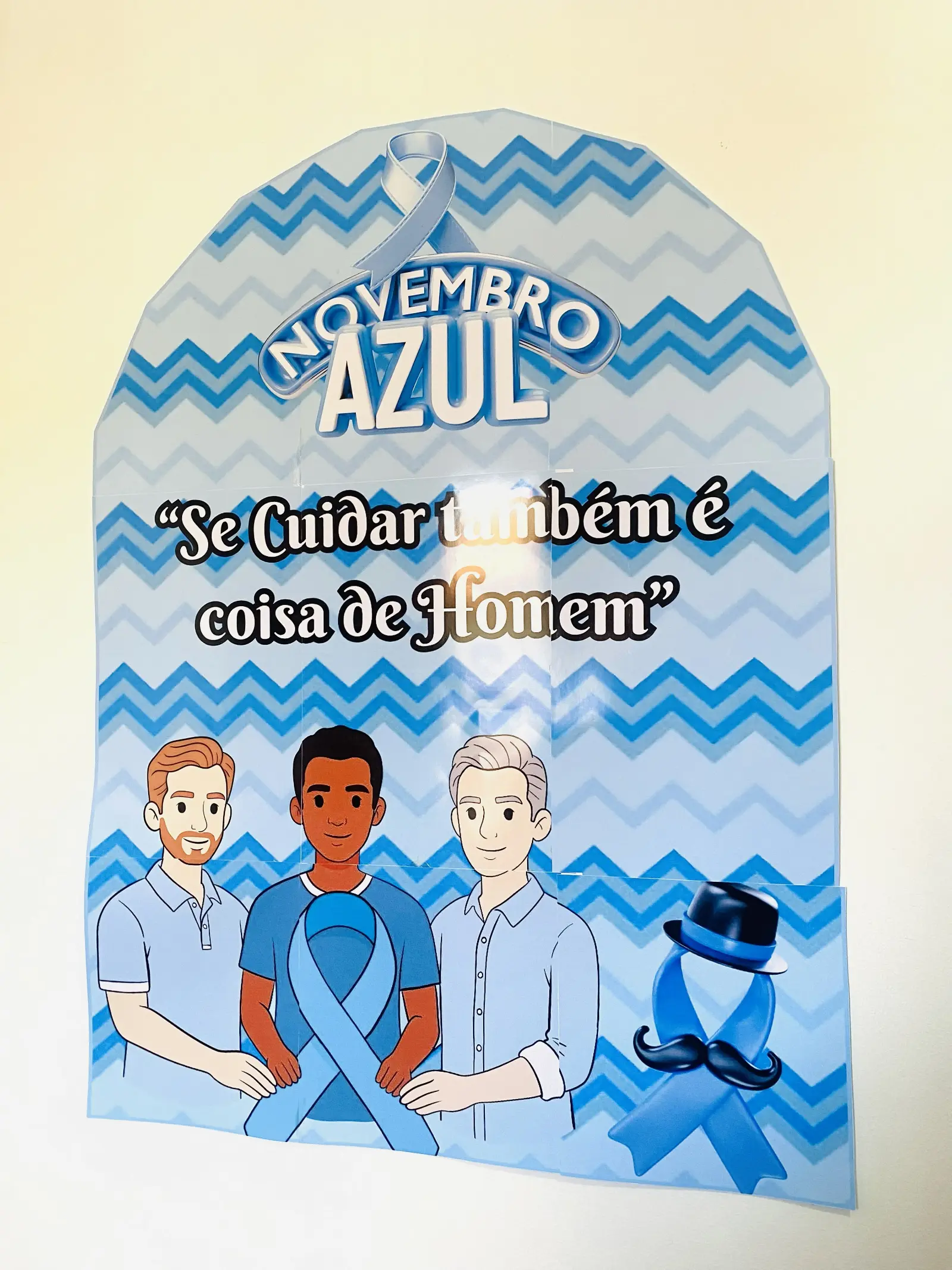 Imagem da galeria 2 de Painel novembro azul – PDF para Imprimir