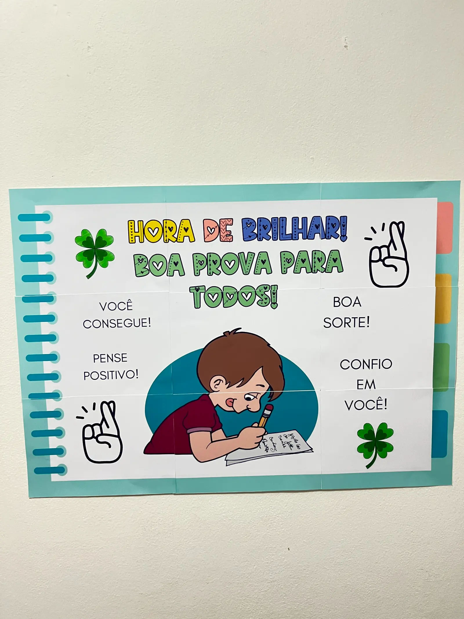 Capa de PAINEL BOA PROVA! – Atividades para Imprimir
