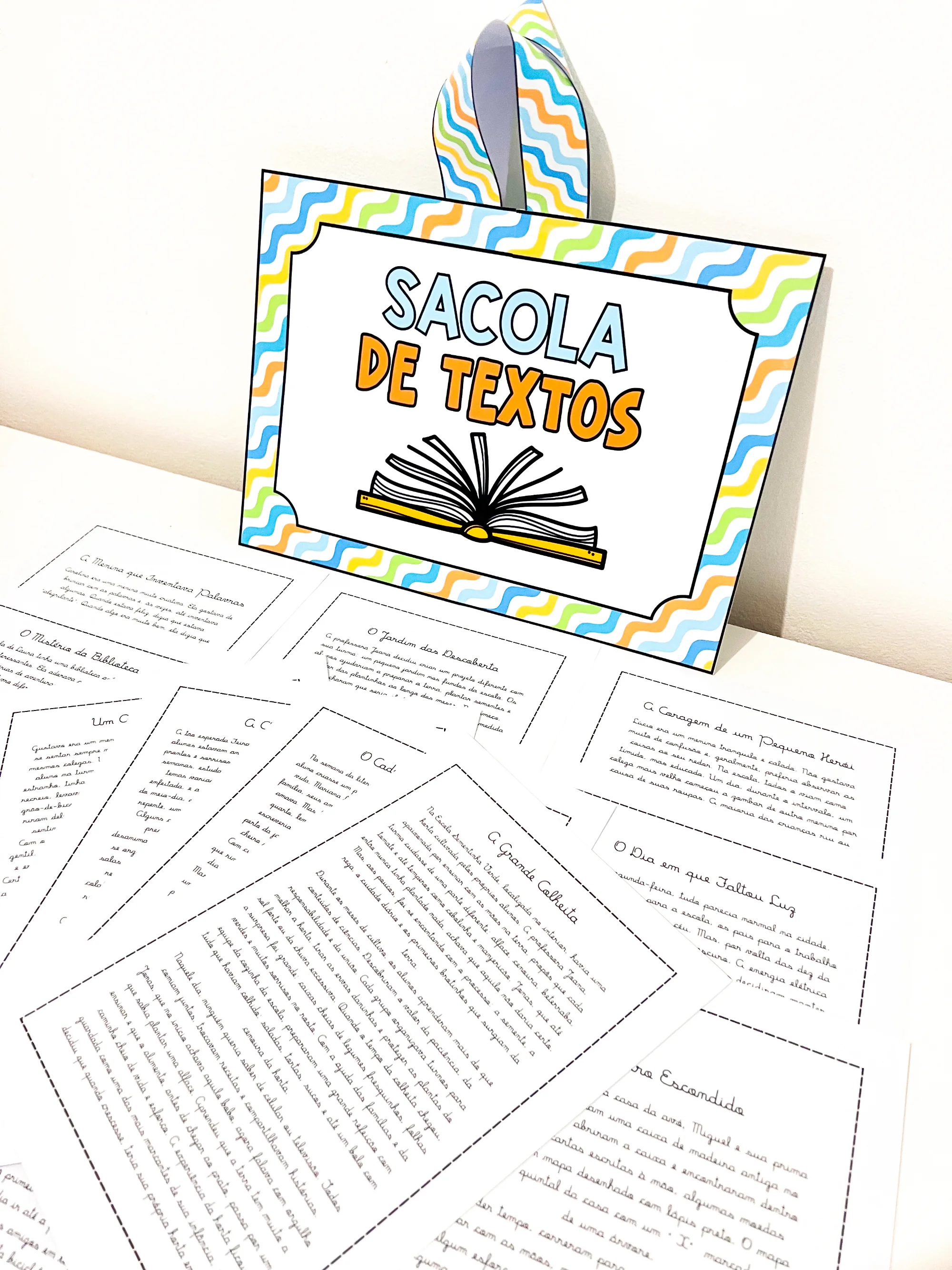 Imagem da galeria 1 de Sacola de Textos em Letra Cursiva para o 5º Ano