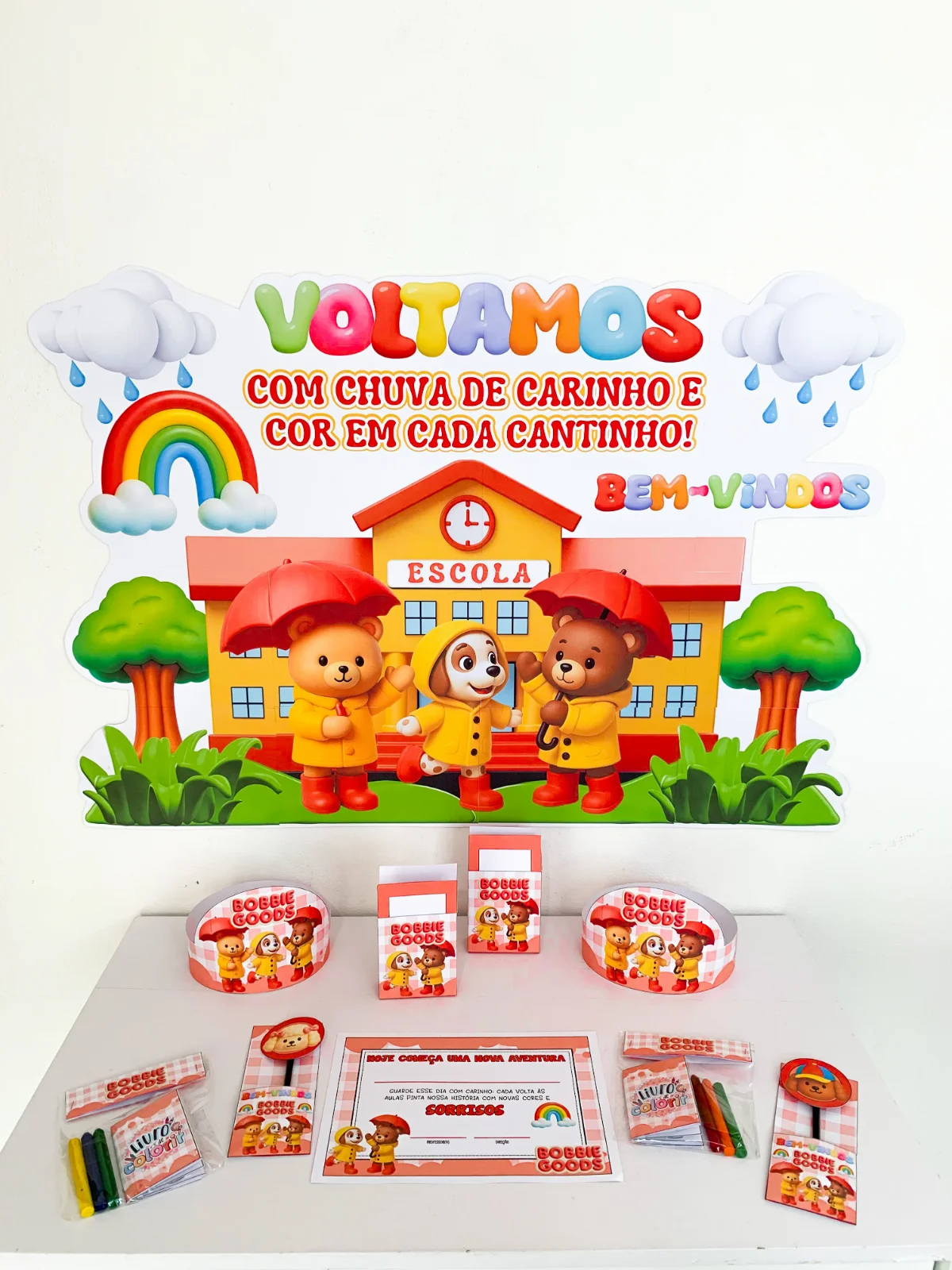 Capa de Kit Volta às Aulas – Bobbie Goods – PDF para Imprimir