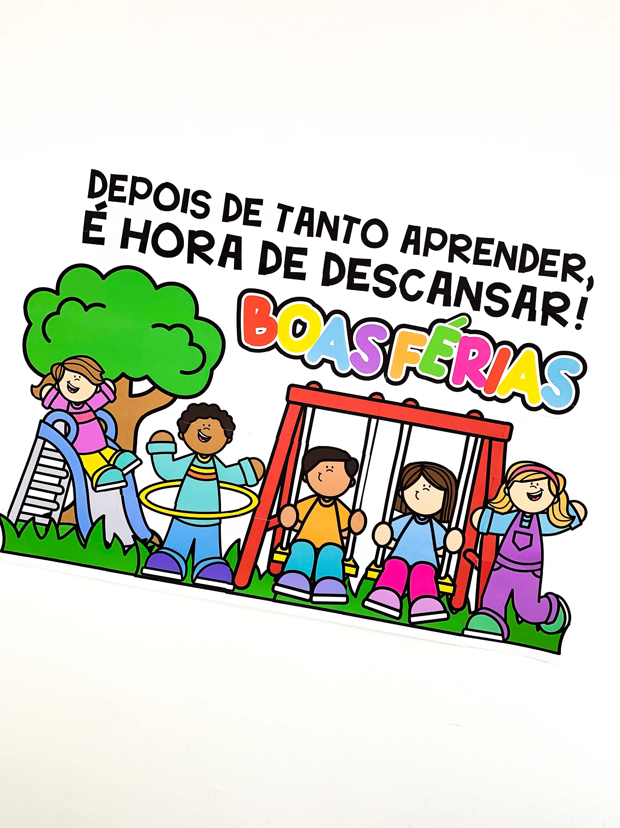 Imagem da galeria 2 de Painel Férias Escolares – Mural para Escolas