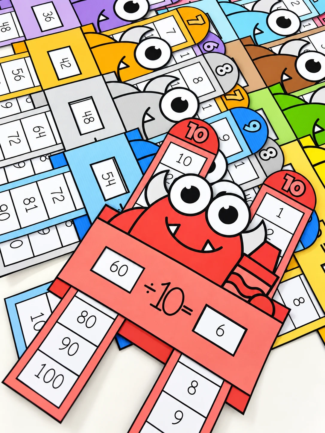 Imagem da galeria 3 de Tabuadas da Divisão Interativas – Atividade de Matemática