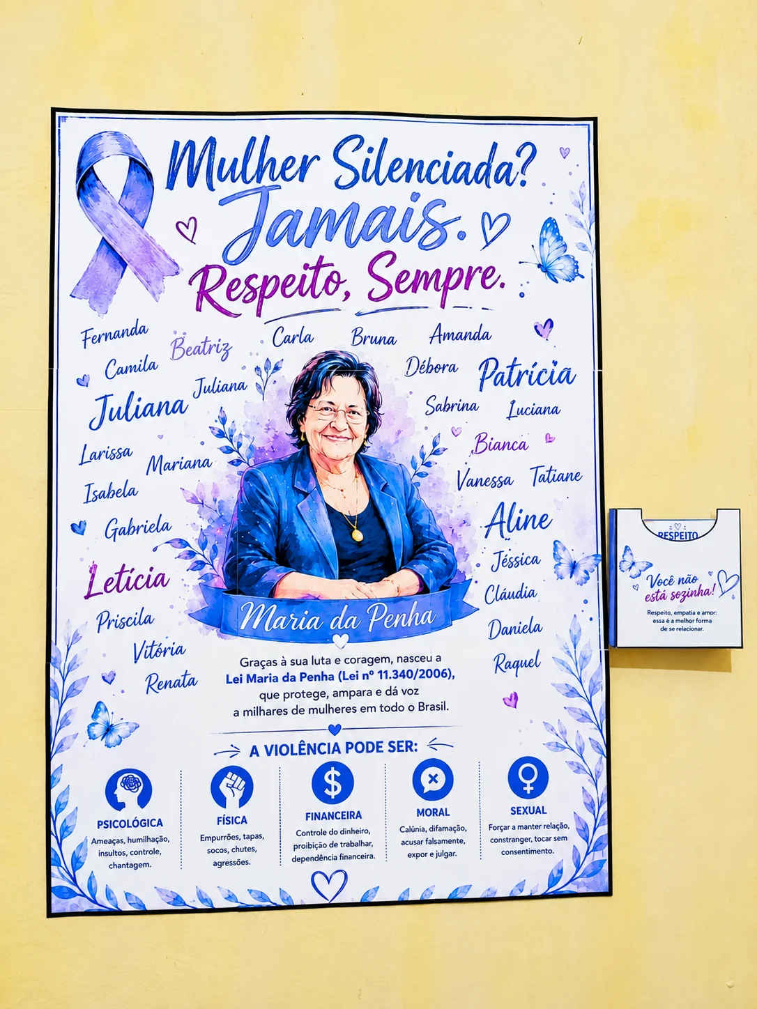 Imagem da galeria 2 de Agosto Lilás | Lei Maria da Penha: Informação e Conscientização