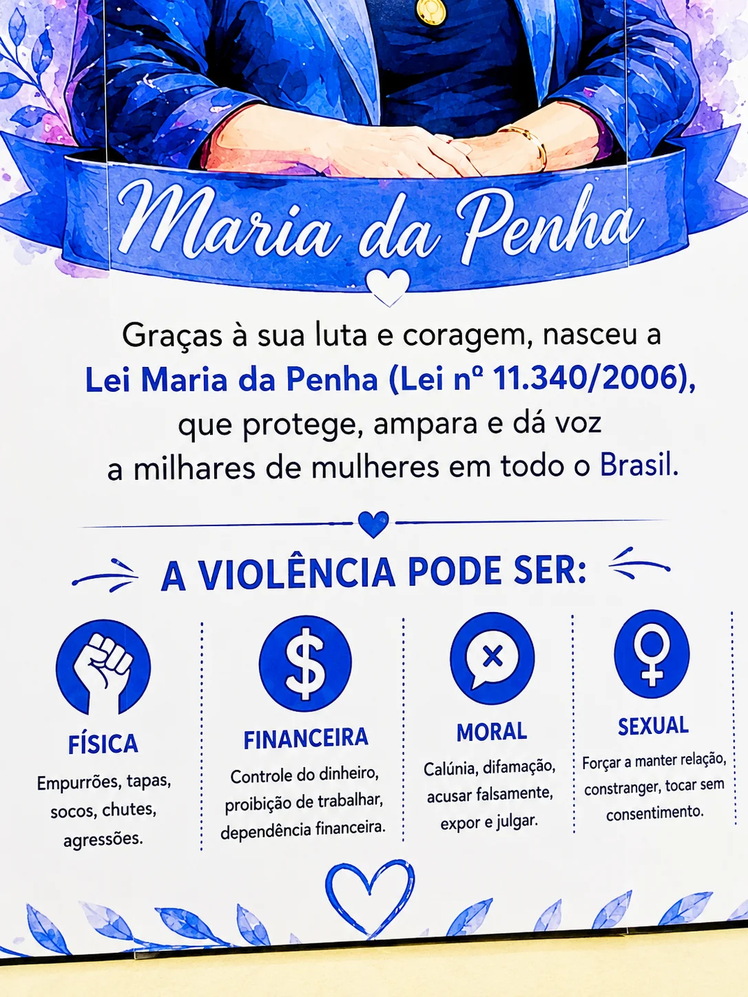 Imagem da galeria 3 de Agosto Lilás | Lei Maria da Penha: Informação e Conscientização