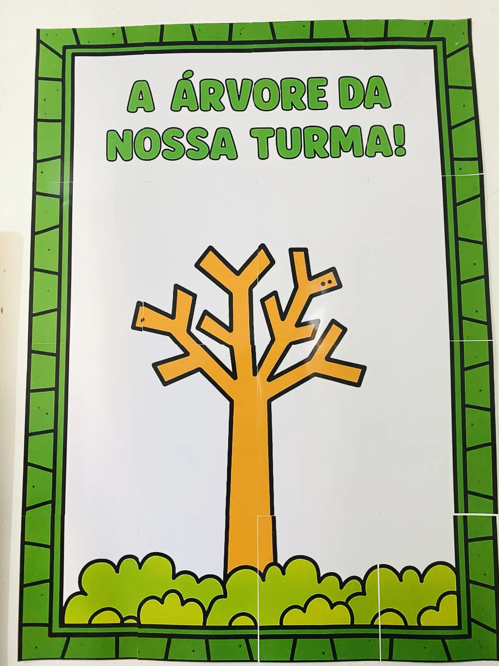 Capa de Painel Interativo Dia da Árvore Revenda – PDF para Imprimir