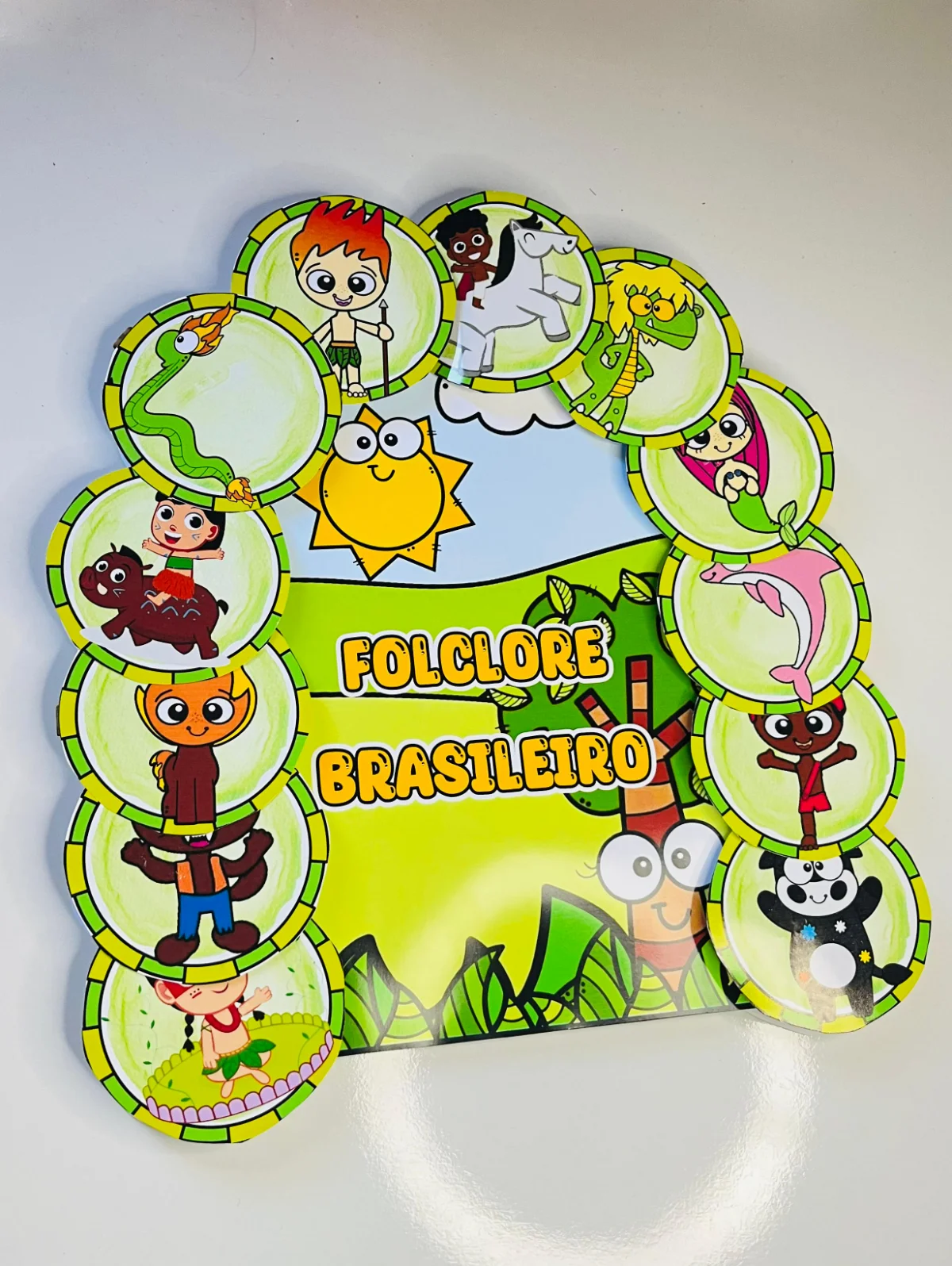 Capa de Luva folclore brasileiro – PDF para Imprimir
