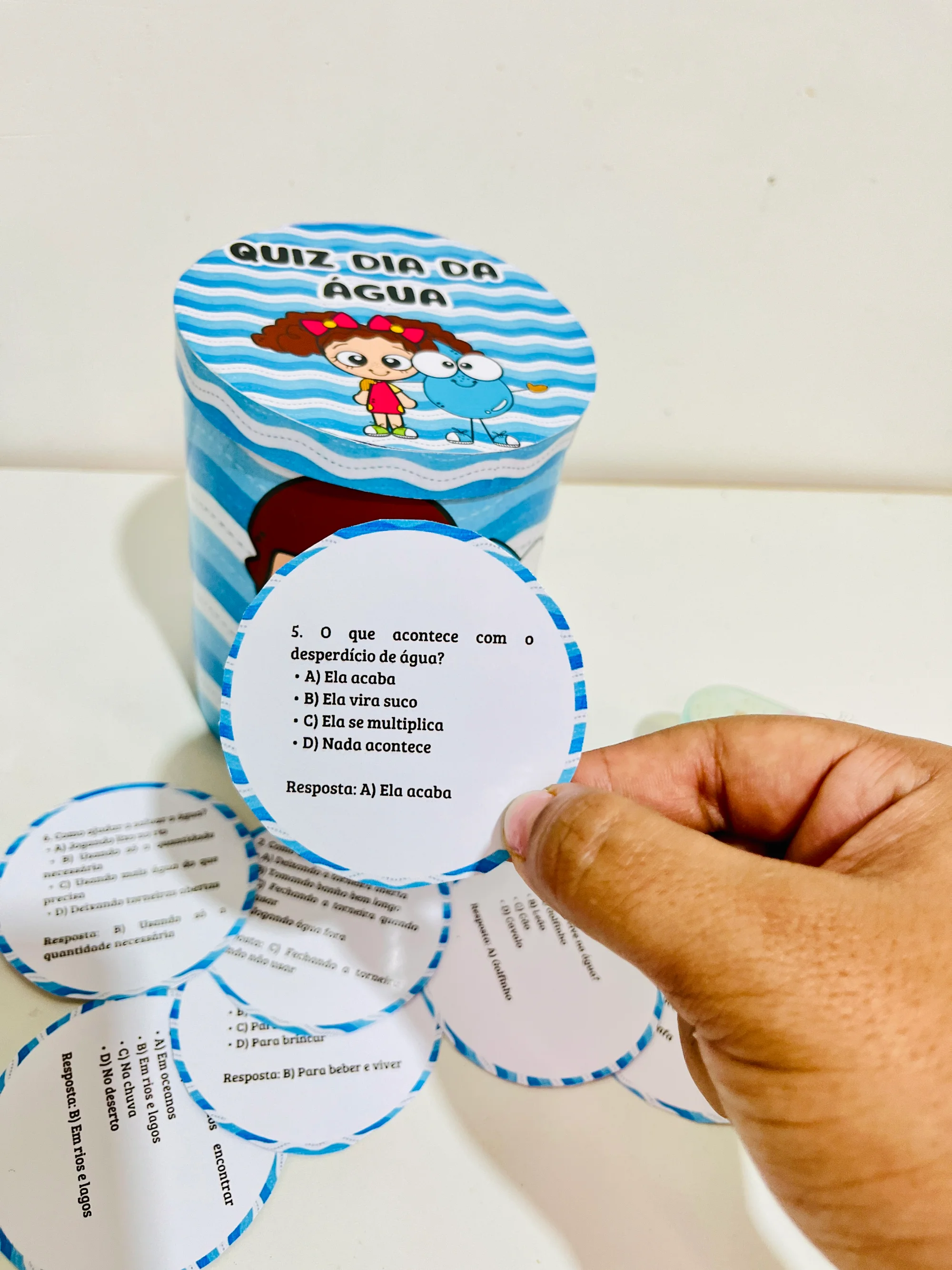 Imagem da galeria 1 de Quiz “Dia da Água” – Material Pedagógico