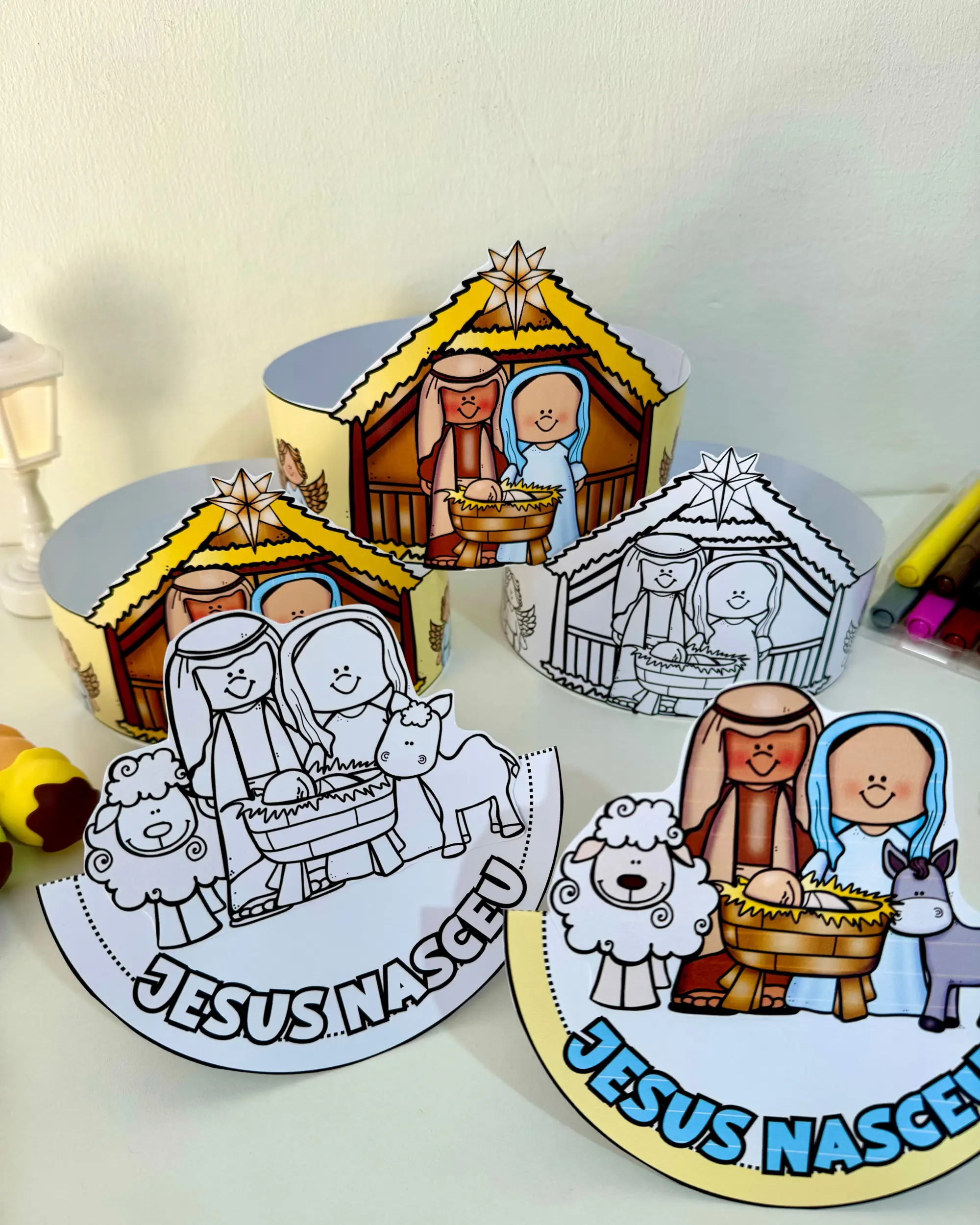 Imagem da galeria 3 de Presépio Dançante e Coroa de Natal para Educação Infantil
