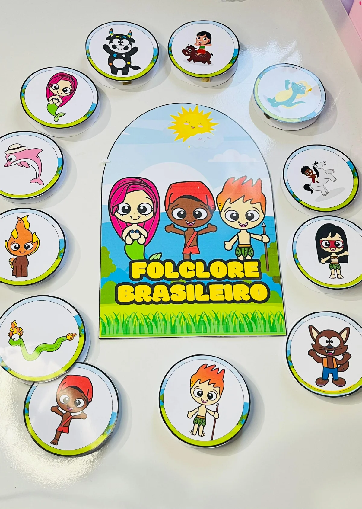 Capa de Luva Folclore Brasileiro | Educação Infantil