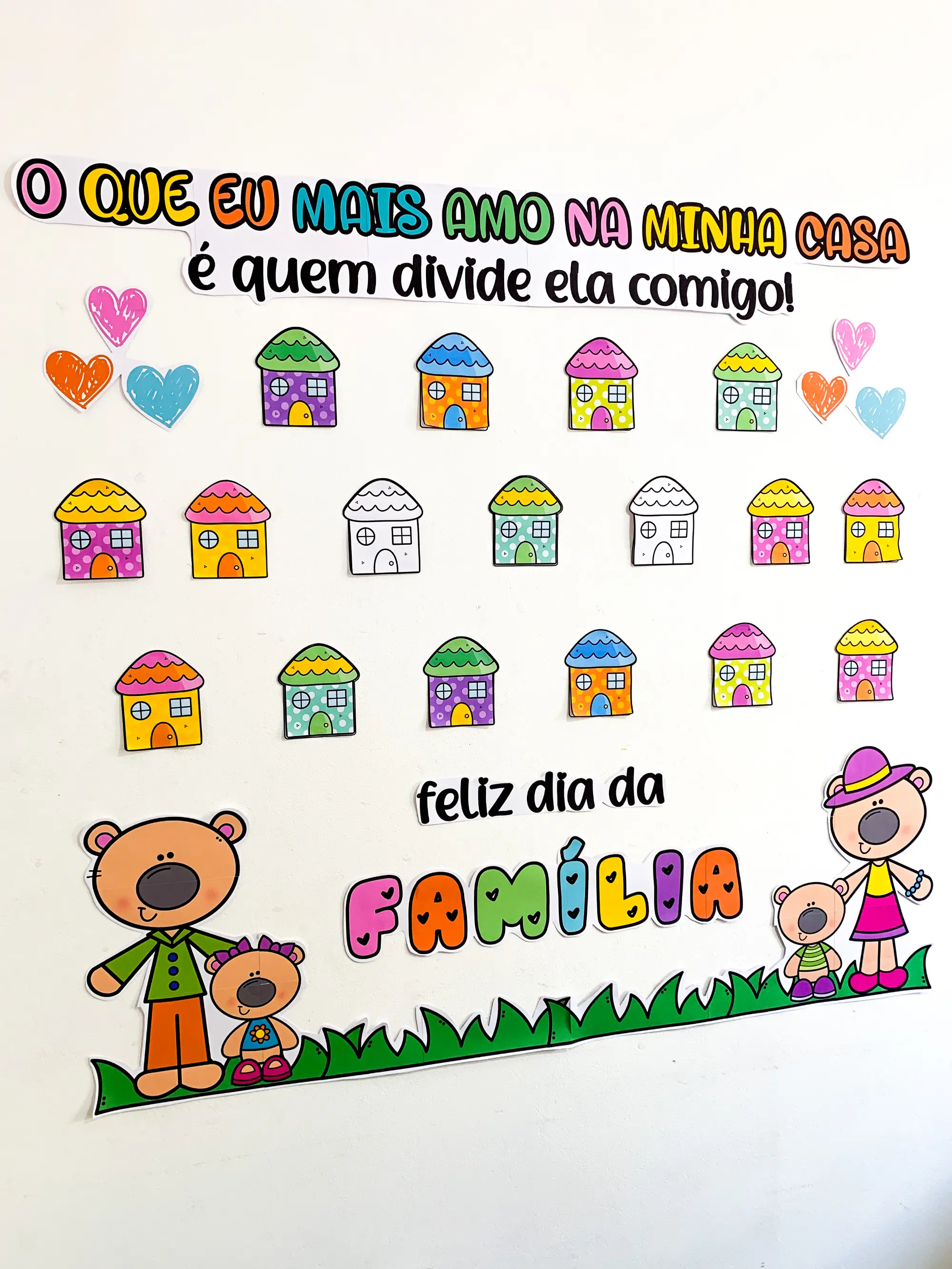 Imagem da galeria 2 de Painel Dia Nacional da Família para Educação Infantil e Anos Iniciais