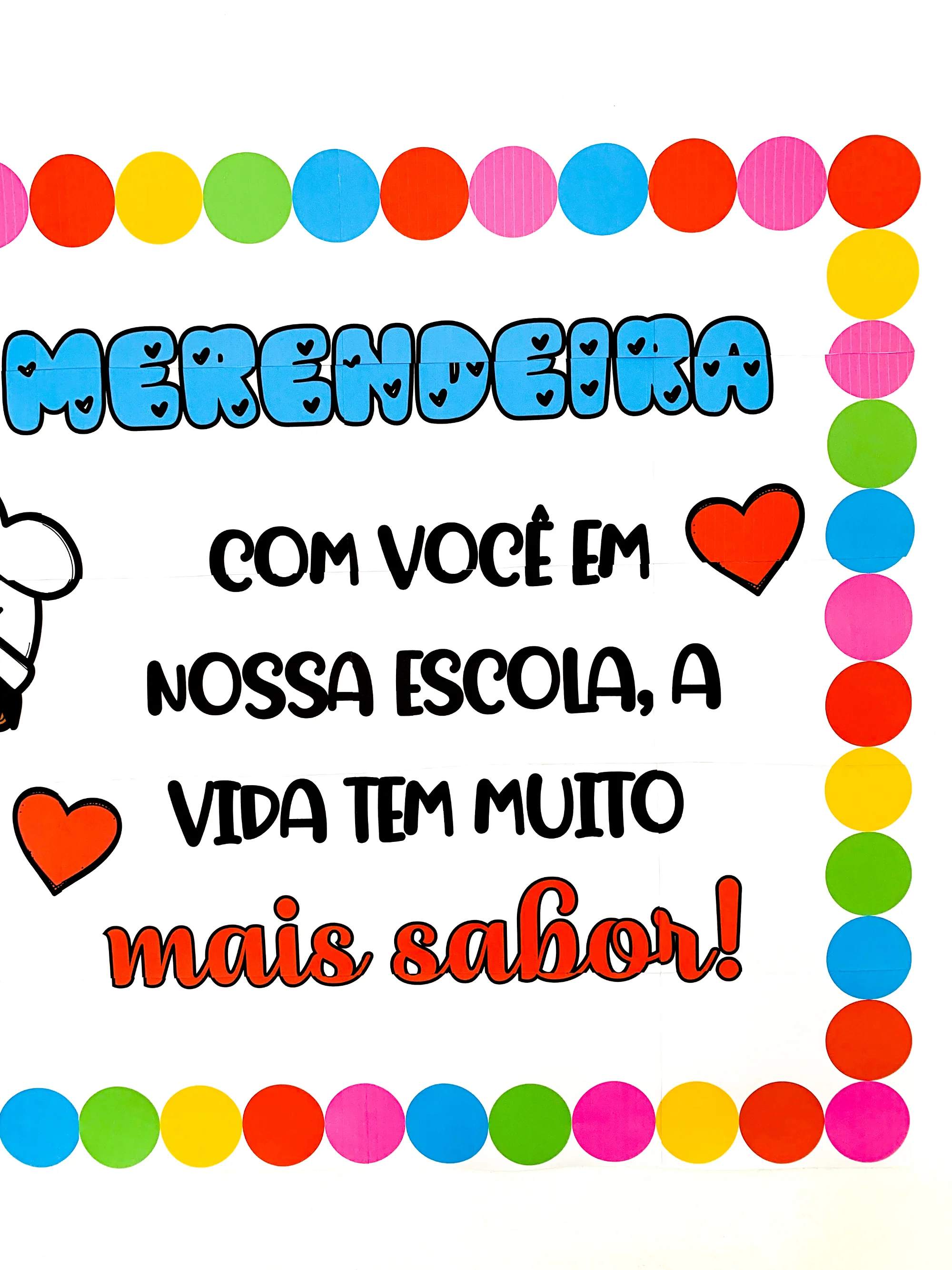 Imagem da galeria 3 de Painel Dia da Merendeira Educação Infantil PDF