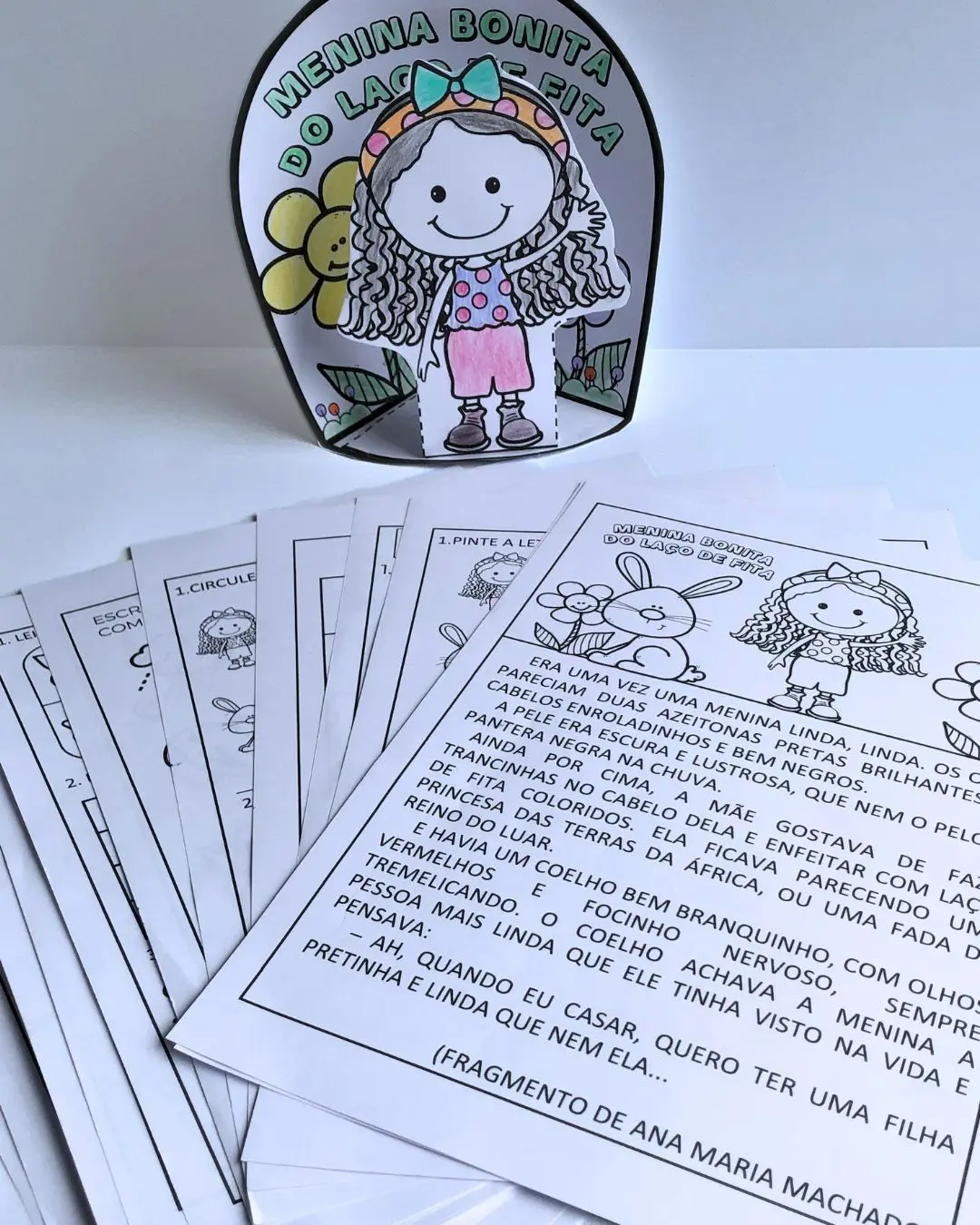 Imagem da galeria 1 de Sequência Didática Menina Bonita do Laço de Fita
