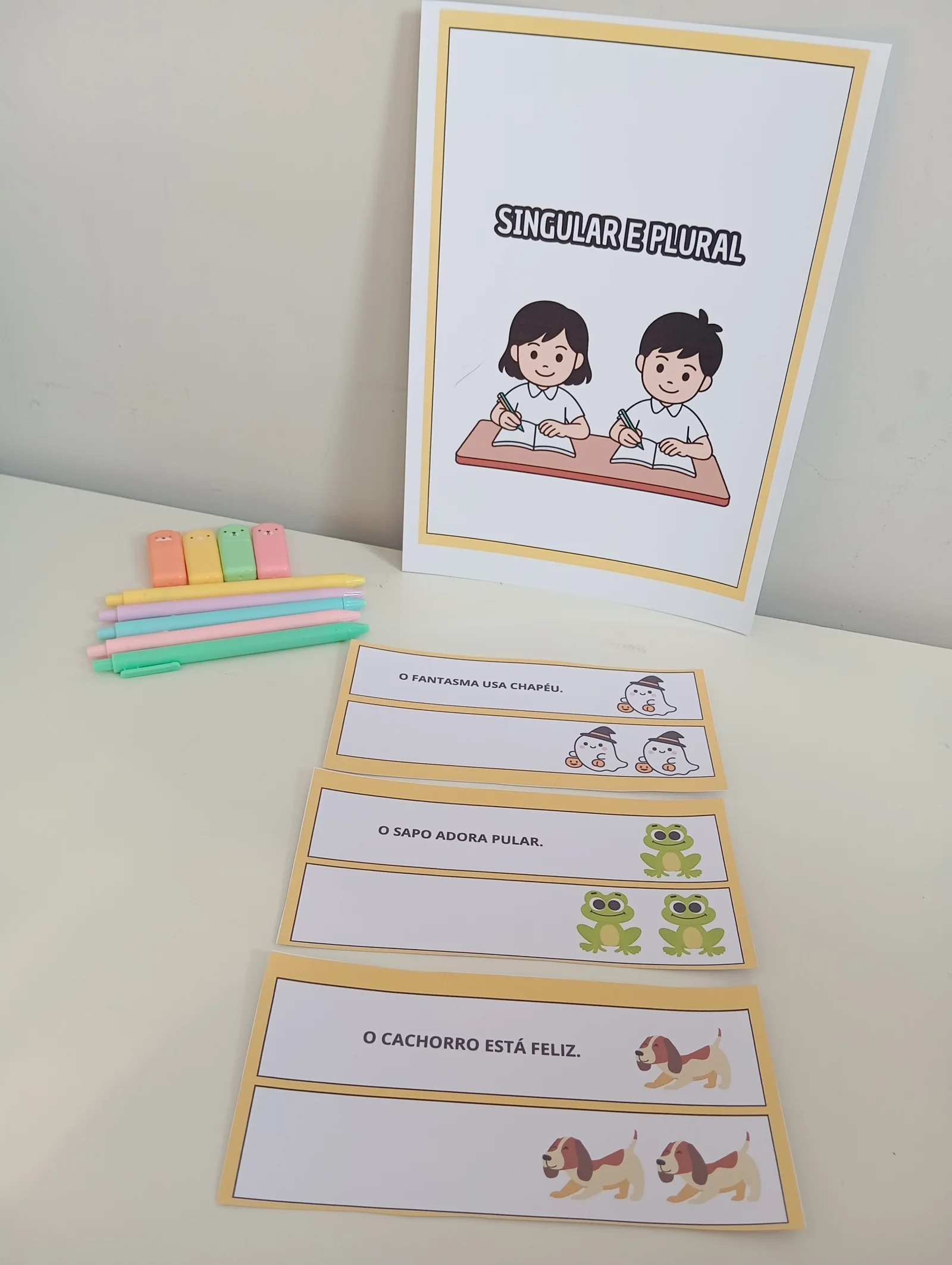 Imagem da galeria 2 de SINGULAR E PLURAL – ATIVIDADE PRONTA PARA IMPRIMIR!