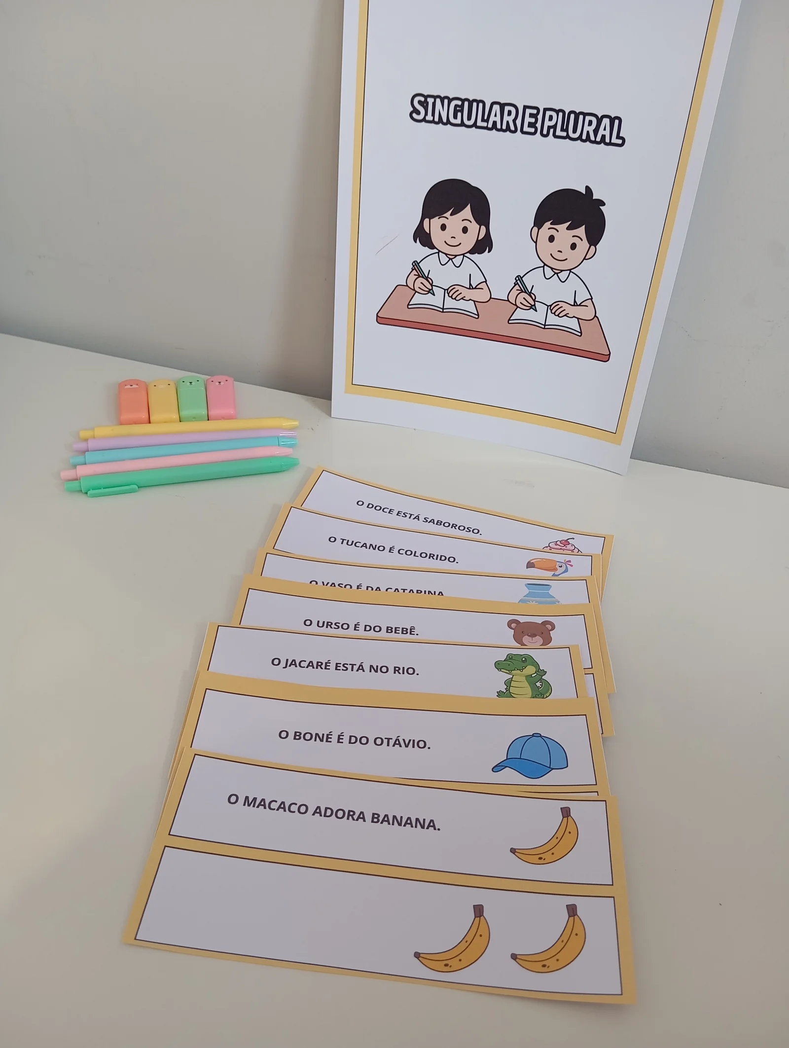 Imagem da galeria 3 de SINGULAR E PLURAL – ATIVIDADE PRONTA PARA IMPRIMIR!