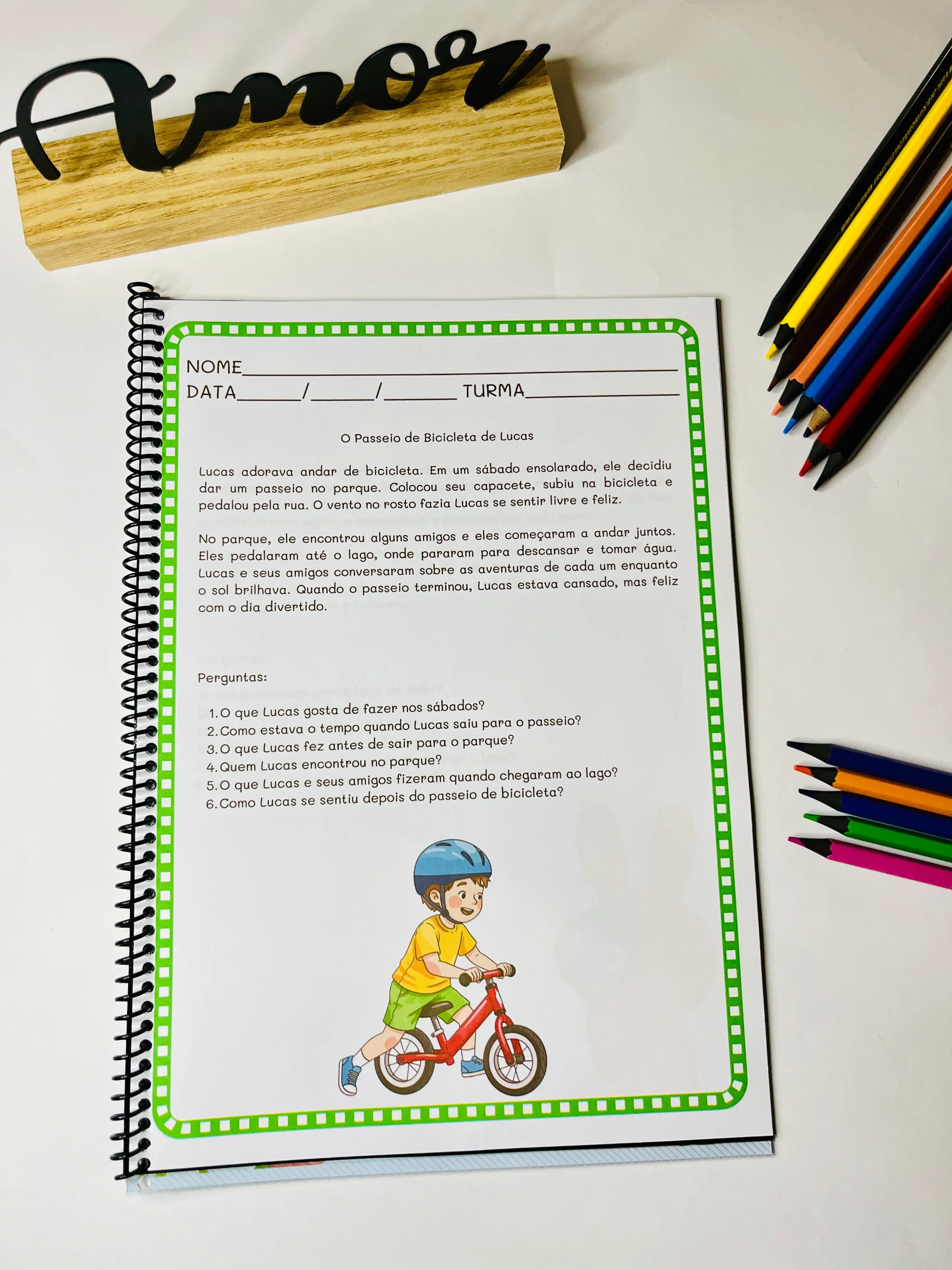 Imagem da galeria 2 de Apostila “Leitura e Interpretação para Alfabetização”