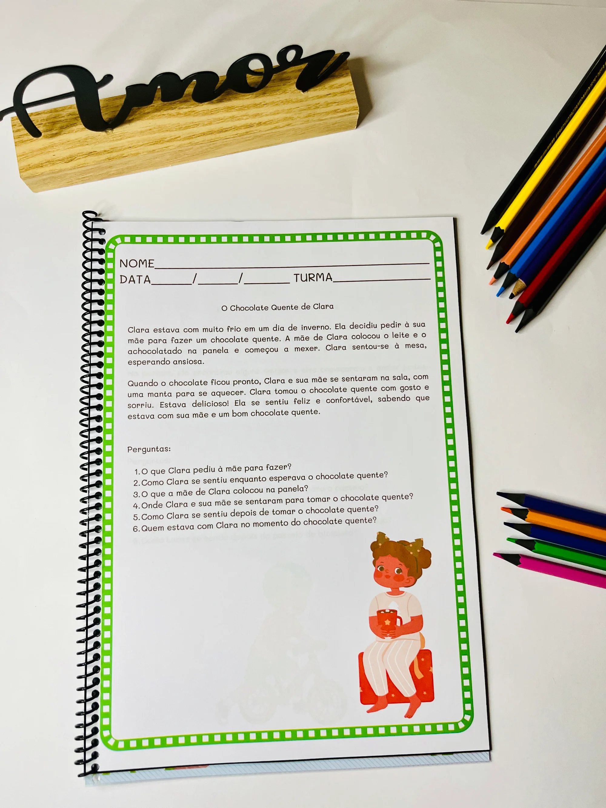 Imagem da galeria 3 de Apostila “Leitura e Interpretação para Alfabetização”